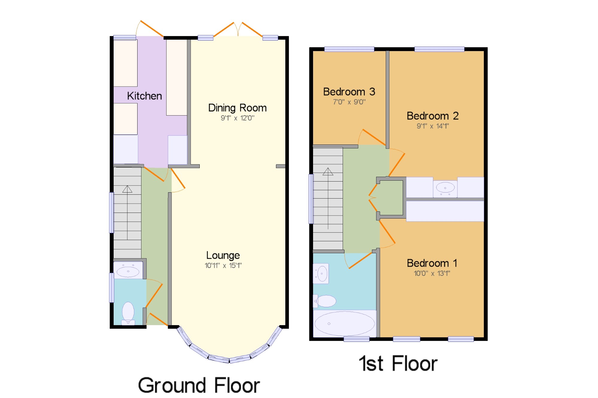 3 Bedrooms End terrace house for sale in Heathfield Green, Midhurst, West Sussex GU29