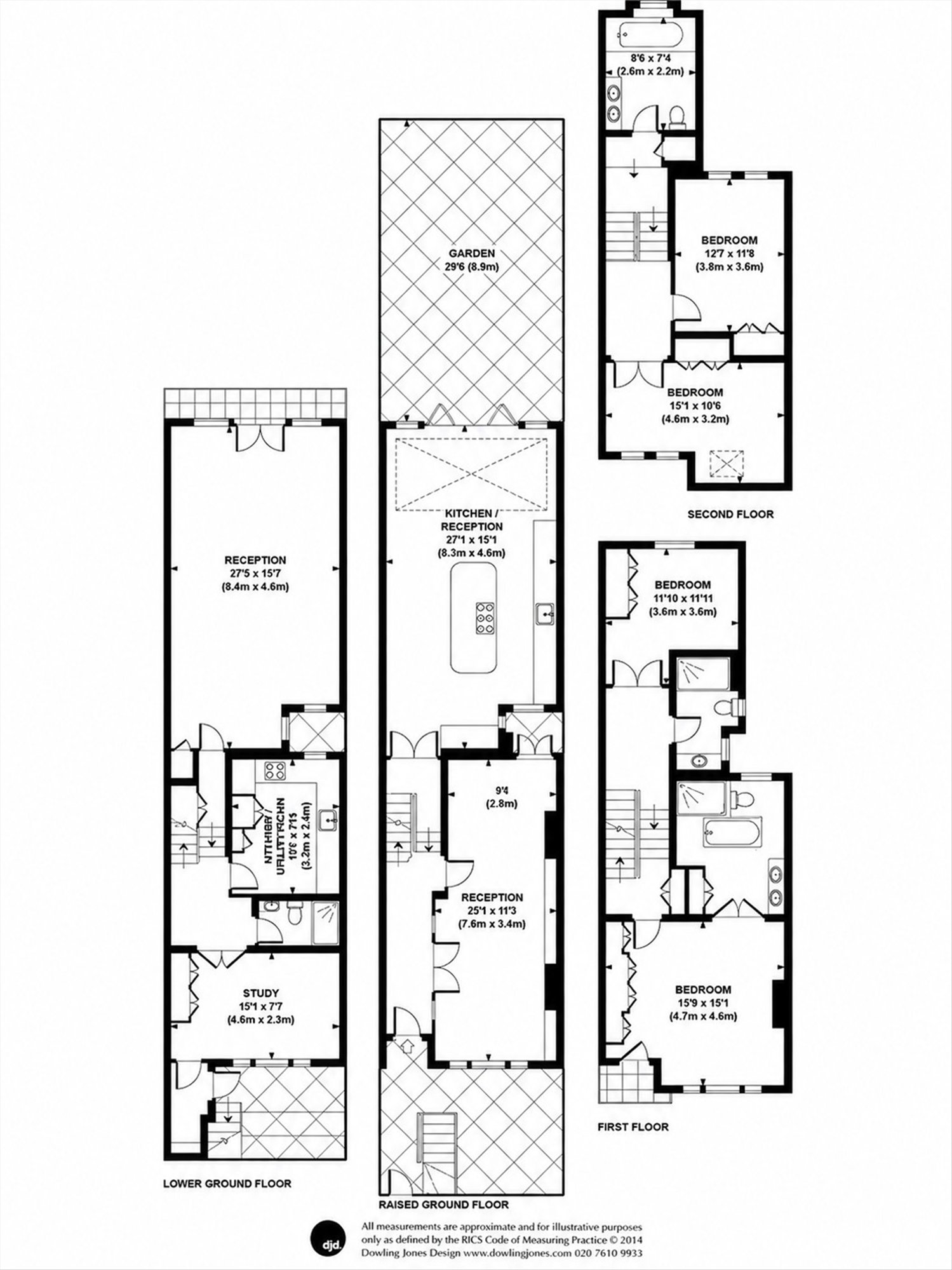54, Bovingdon Road, London floorplan