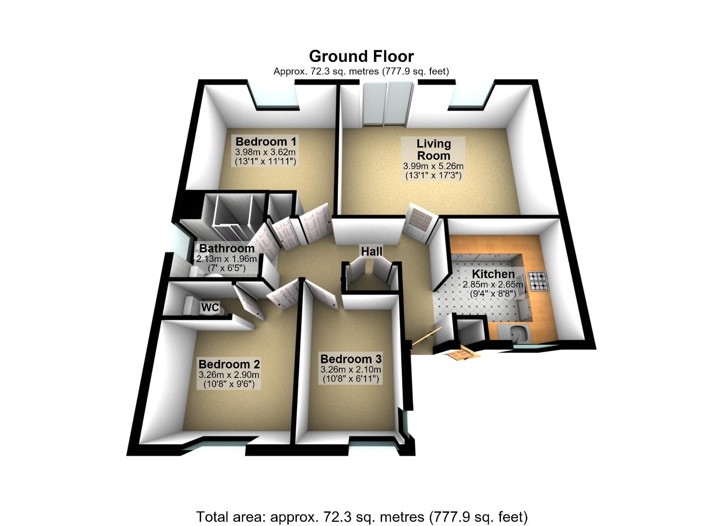 Dove Green, Bicester floorplan