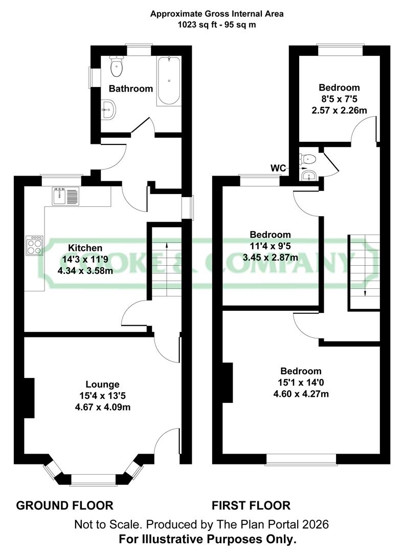 117, Heath Road, Ashton-in-Makerfield floorplan
