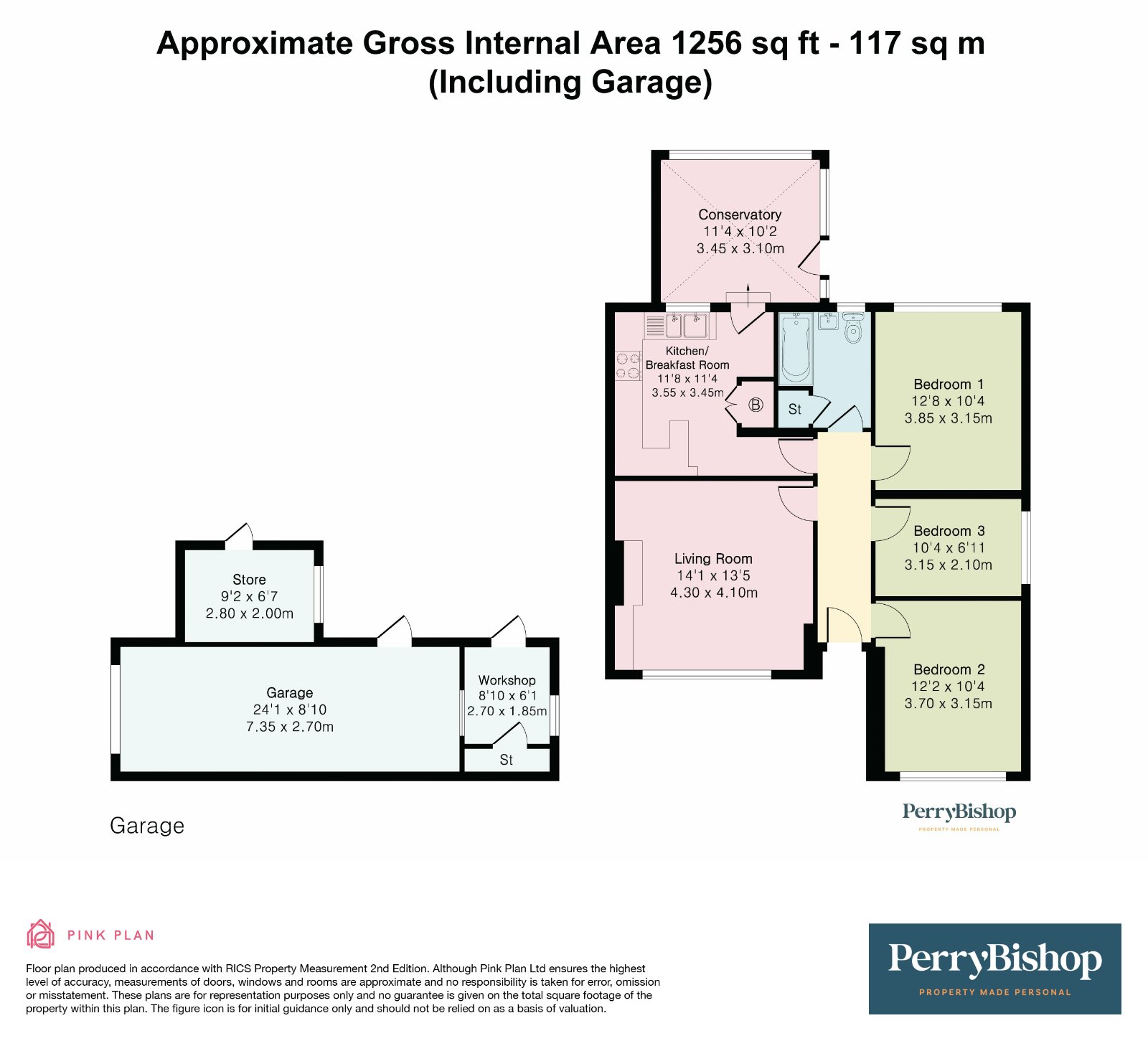 40, North Hill Road, Gloucestershire floorplan