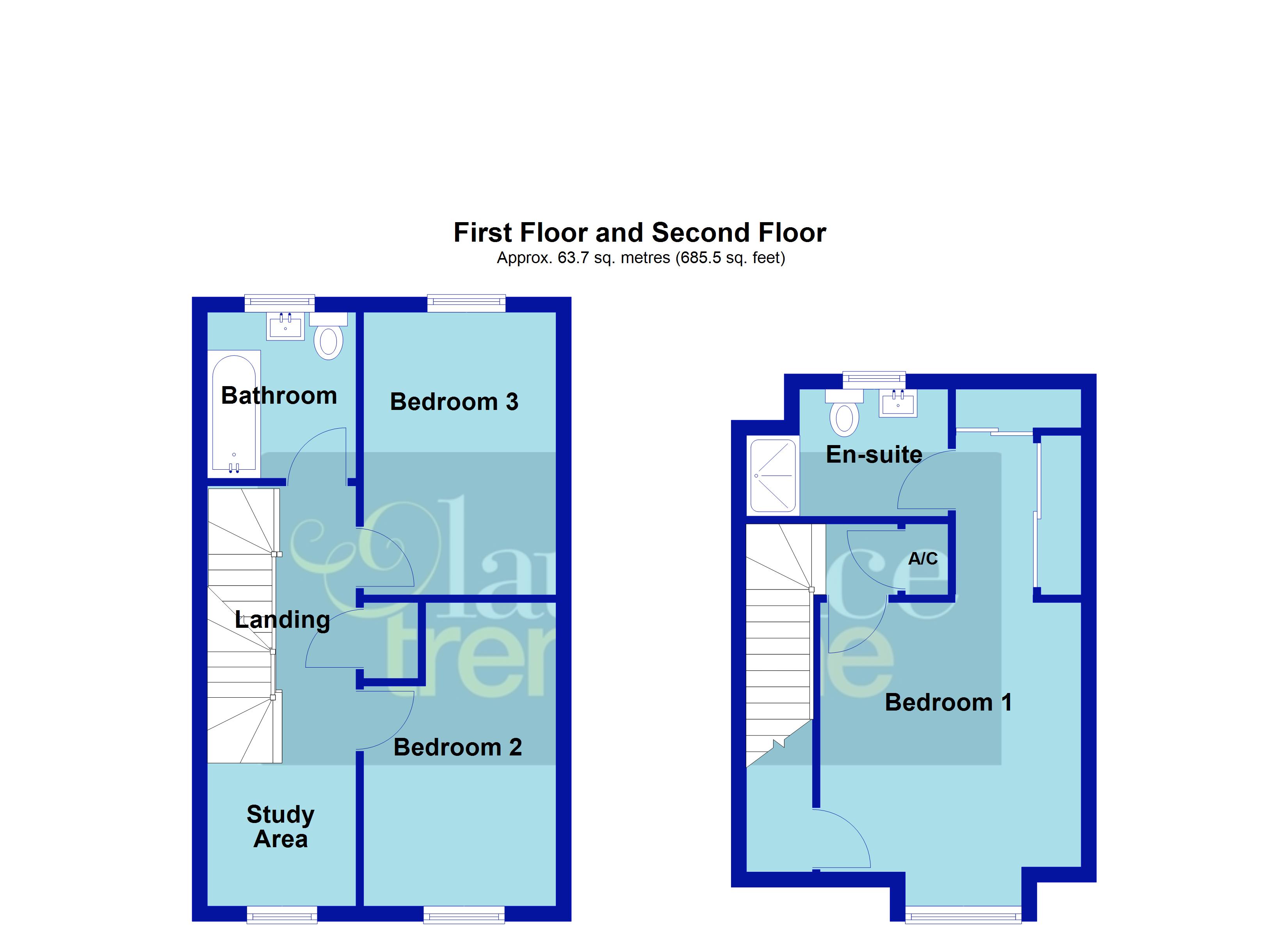 50, Rievaulx Way, Northamptonshire floorplan
