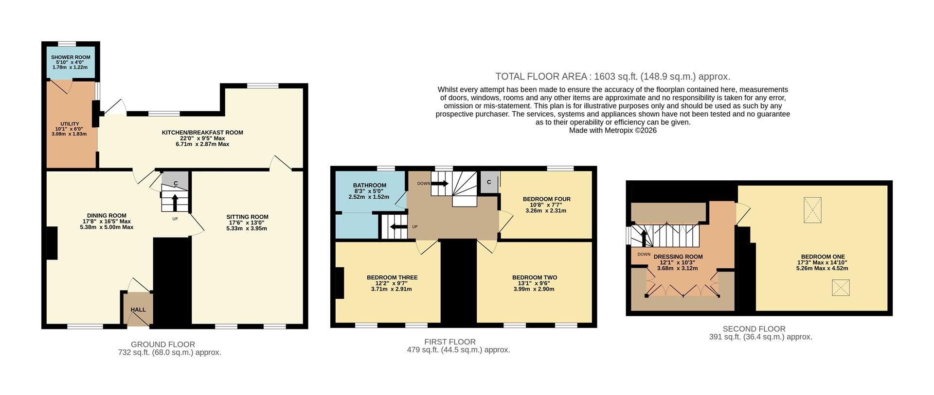 Thrums, High Street, Chippenham floorplan