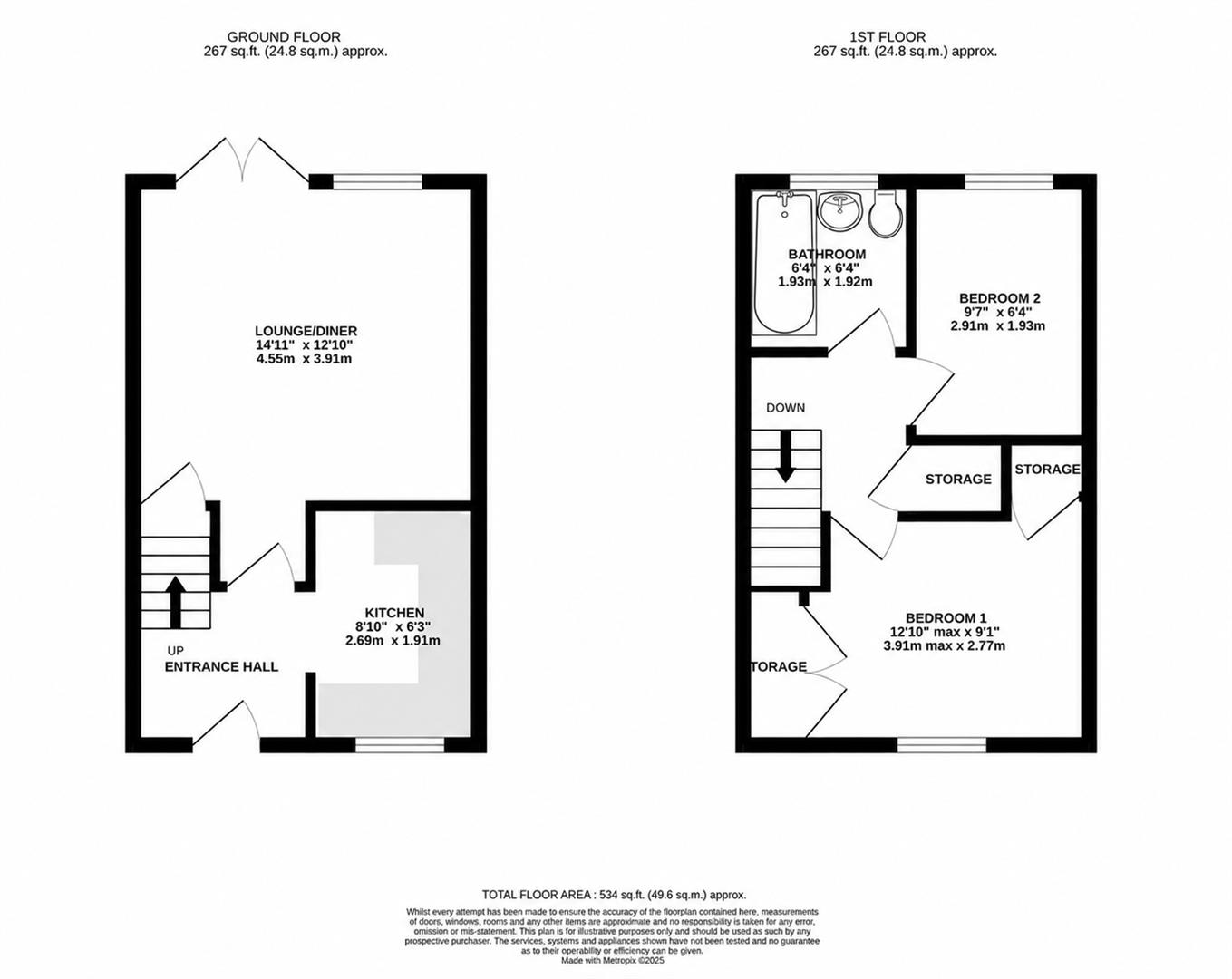 3, Mizen Way, Gosport floorplan