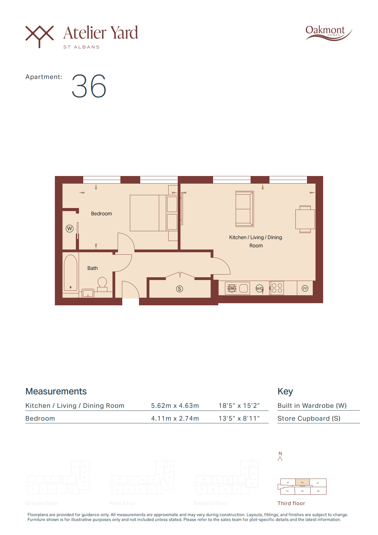 Atelier Yard, St Albans floorplan