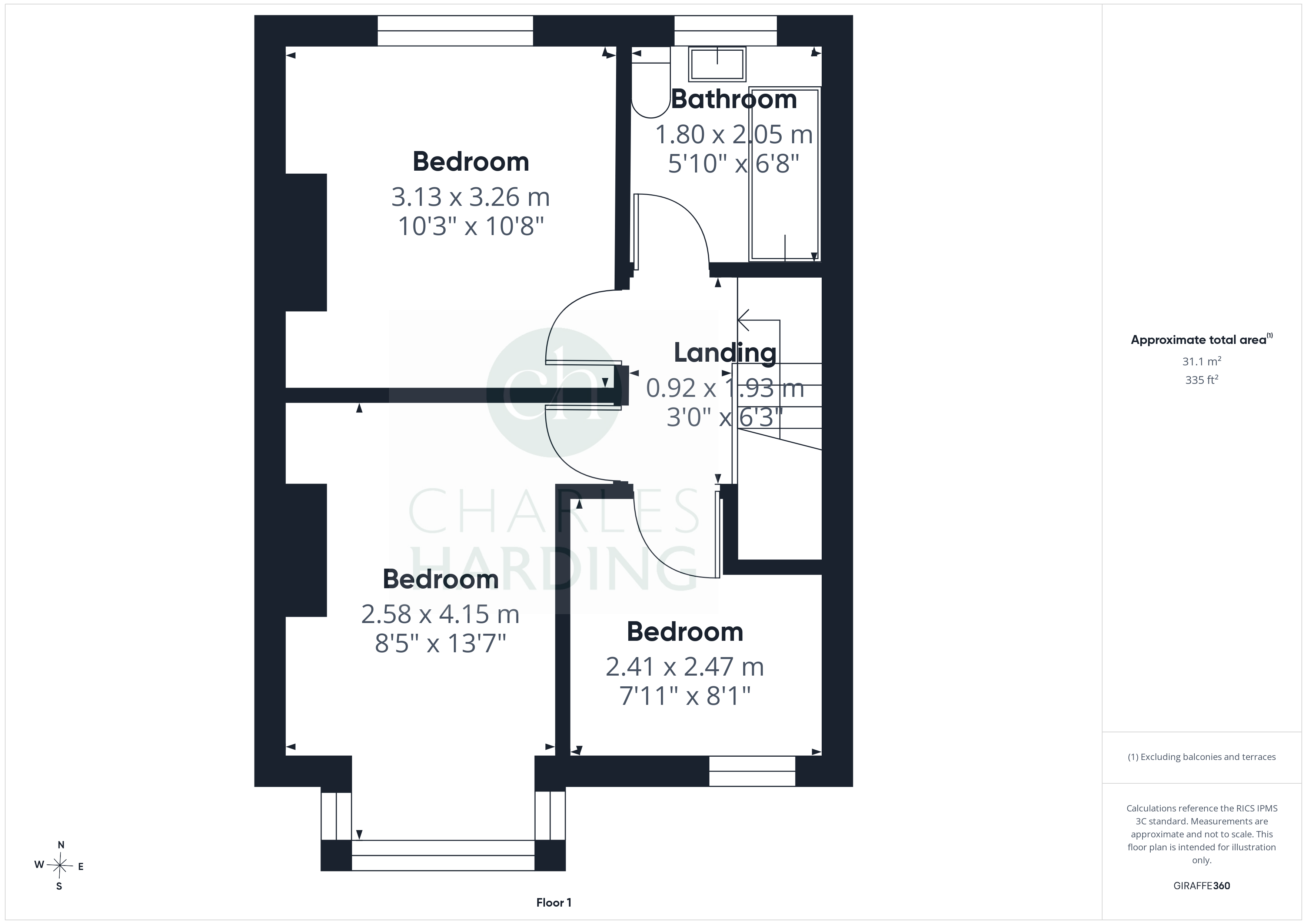 522, Ferndale Road, Wiltshire floorplan