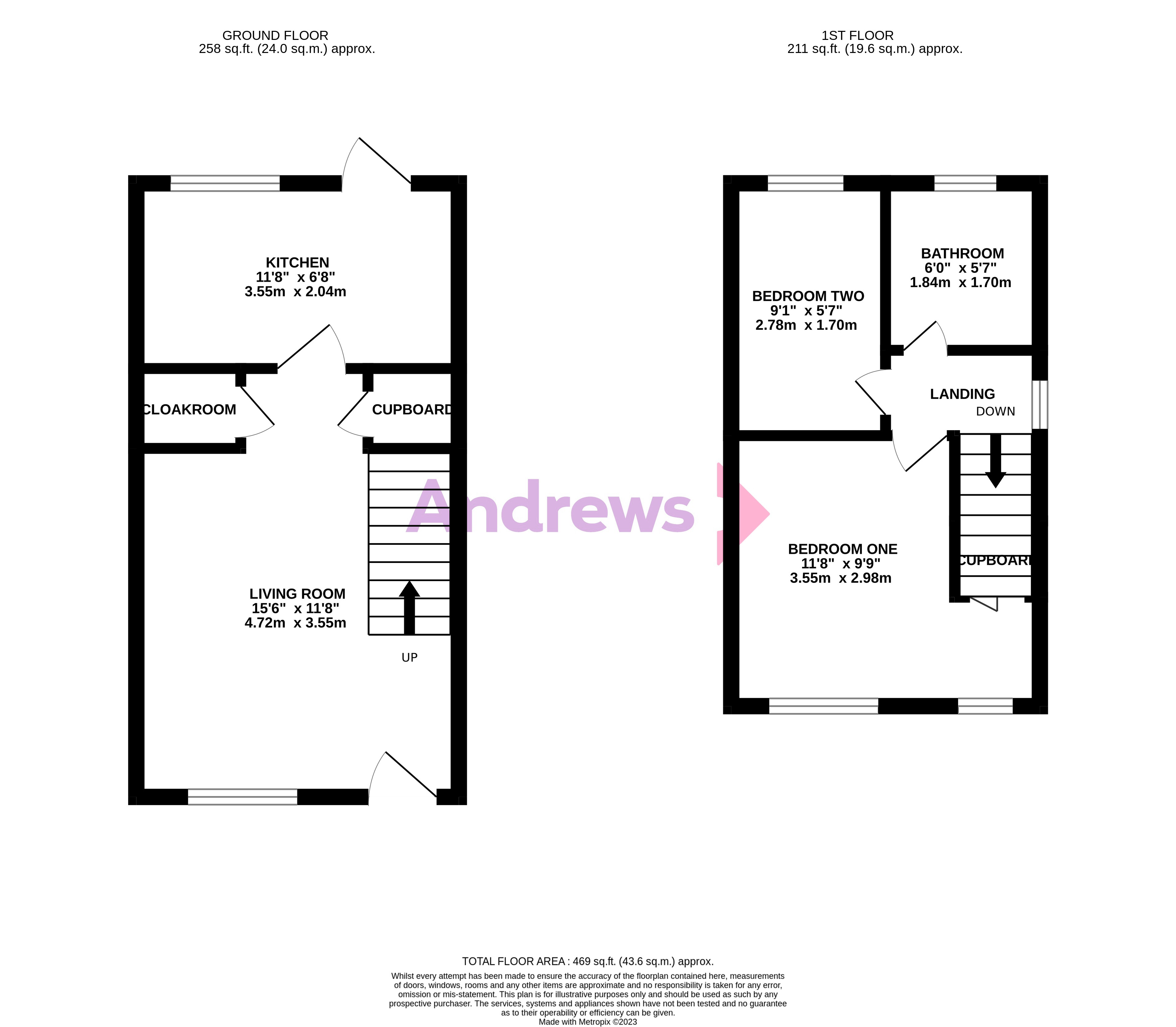 Windrush Valley Road, Witney, Oxfordshire OX28, 2 bedroom semidetached