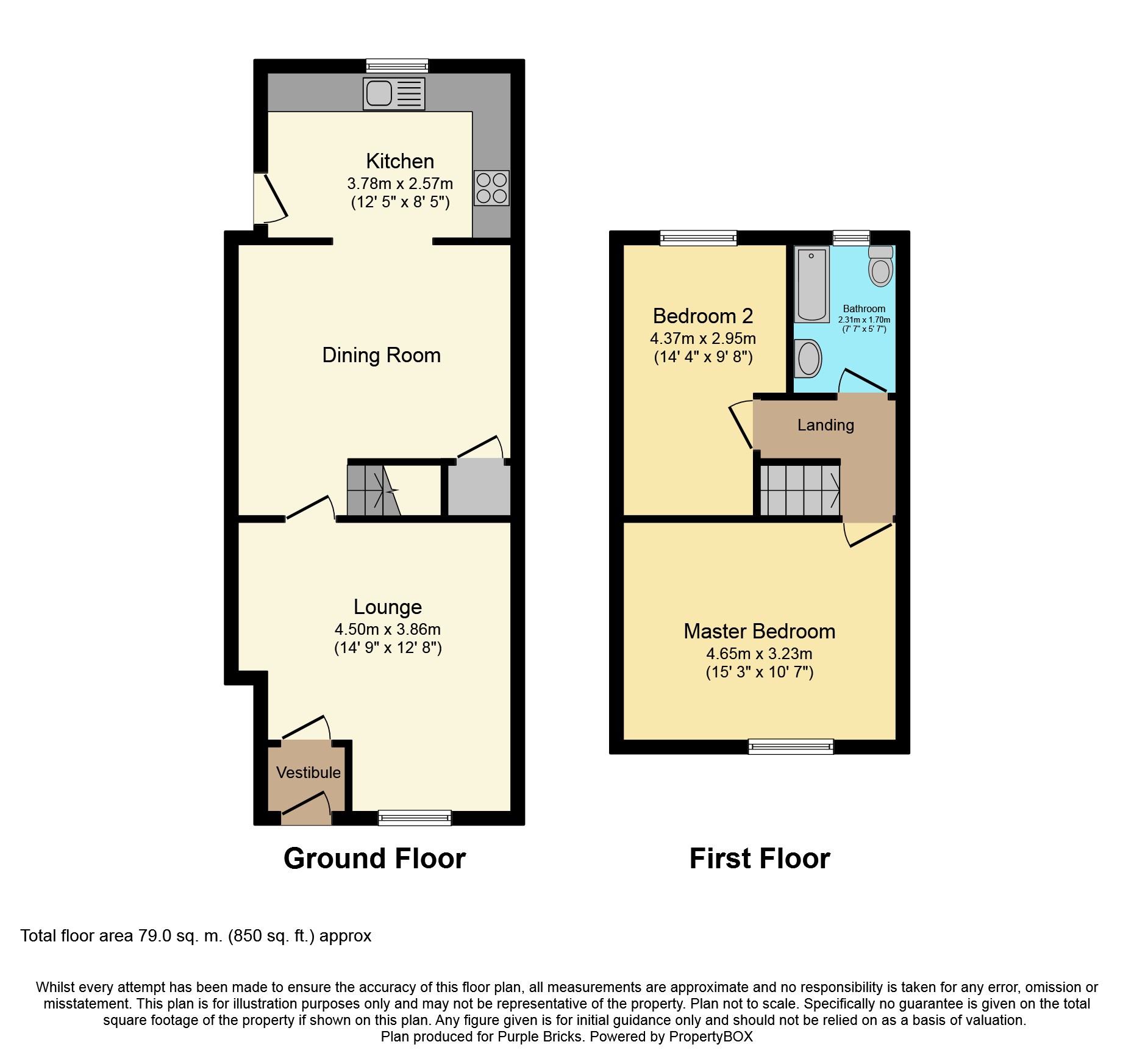 2 Bedrooms Terraced house for sale in Carsluith Avenue, Blackpool FY3