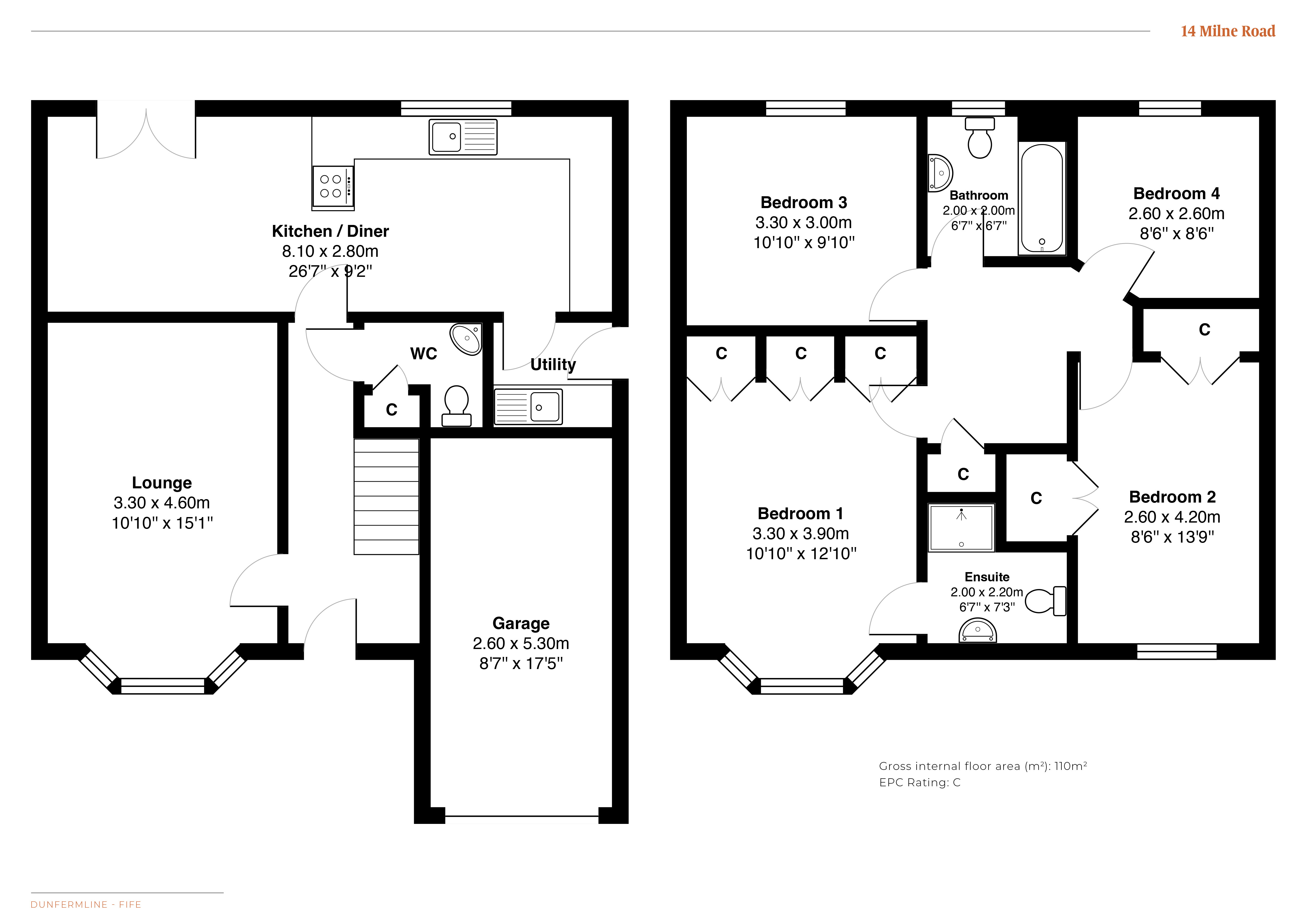Milne Road, Dunfermline floorplan