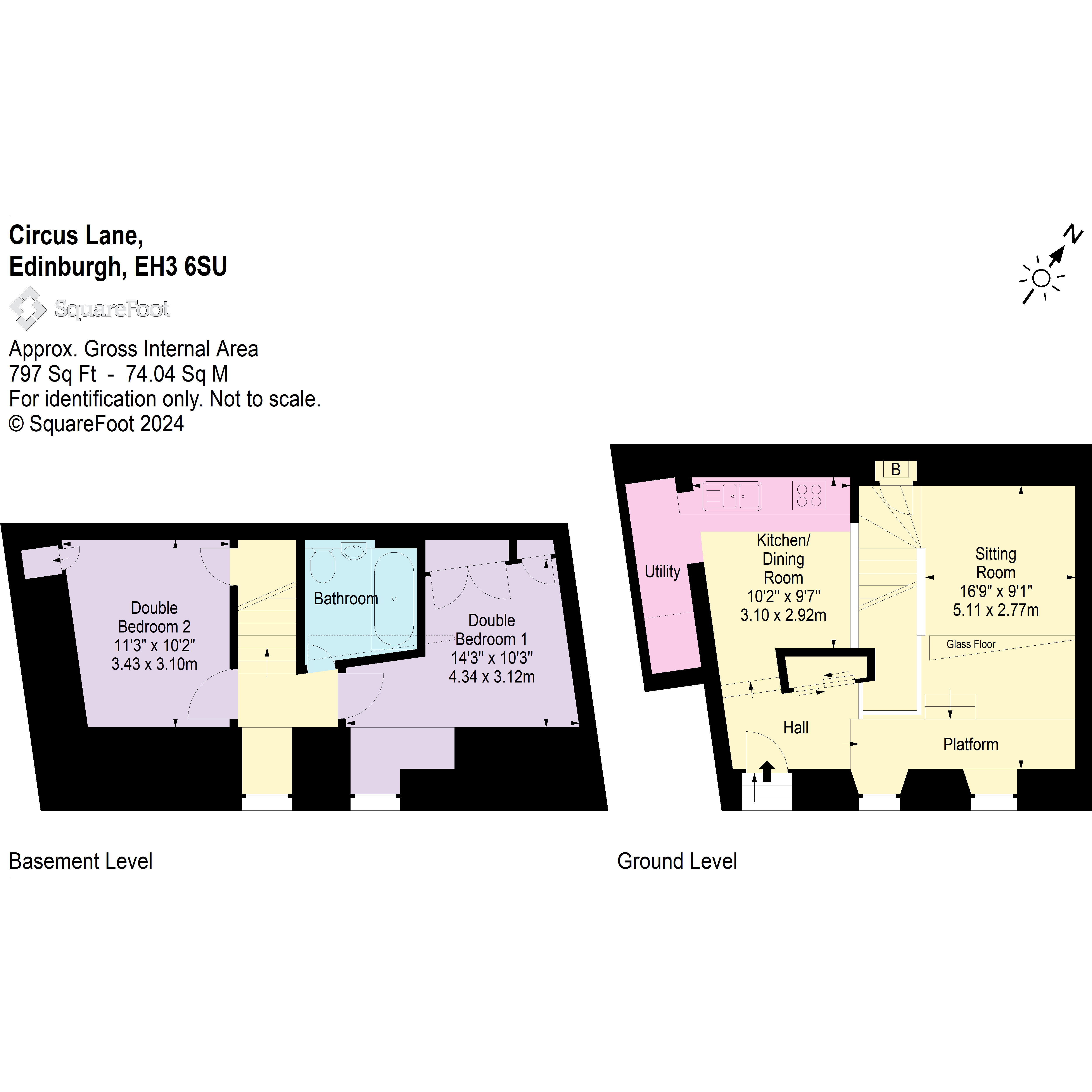 Circus Lane, Edinburgh EH3, 2 bedroom flat for sale 68538863