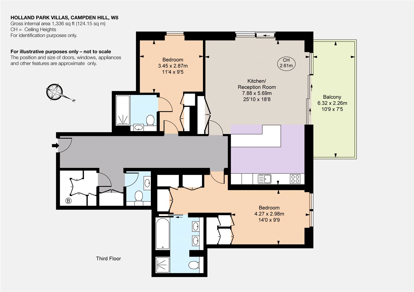 2 Bedrooms Flat to rent in Holland Park Villas, 6 Campden Hill, London W8