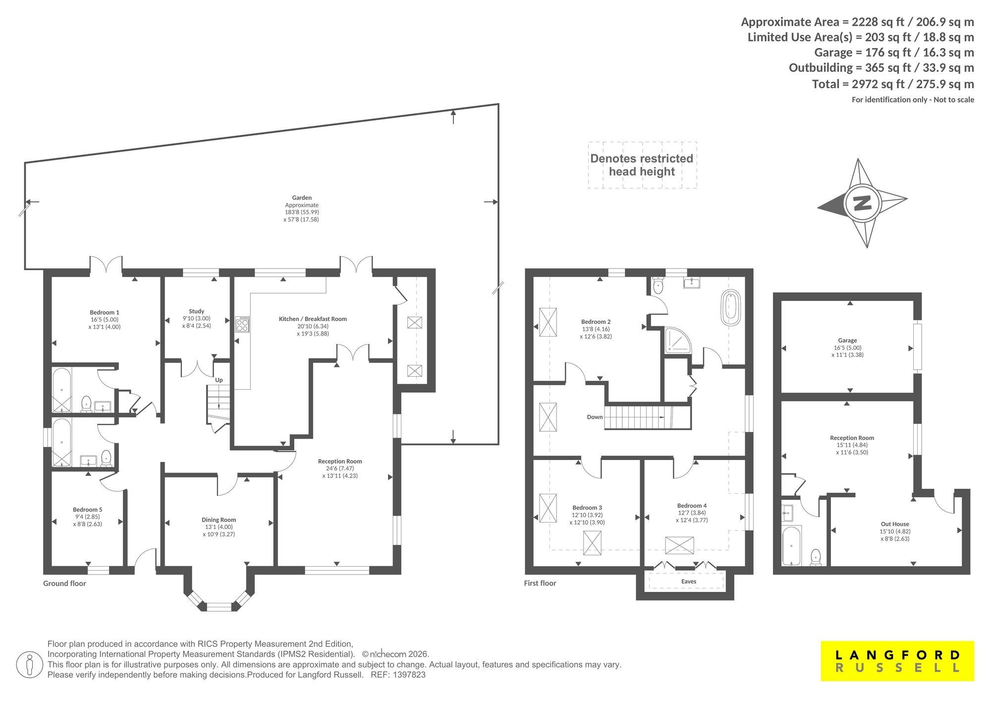 Highfield,, Well Hill Lane, Kent floorplan