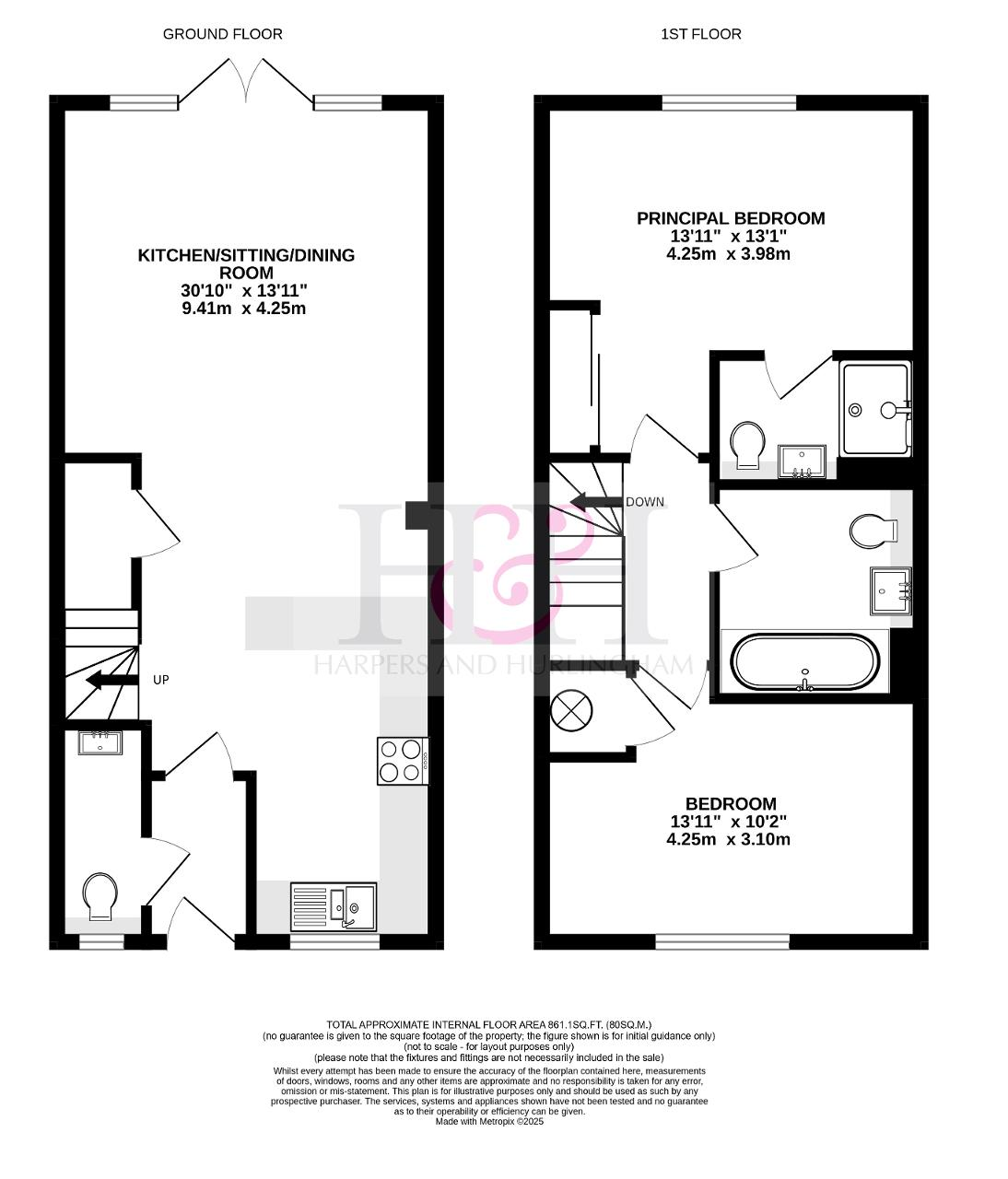 54, Bramling Gardens, Sissinghurst floorplan