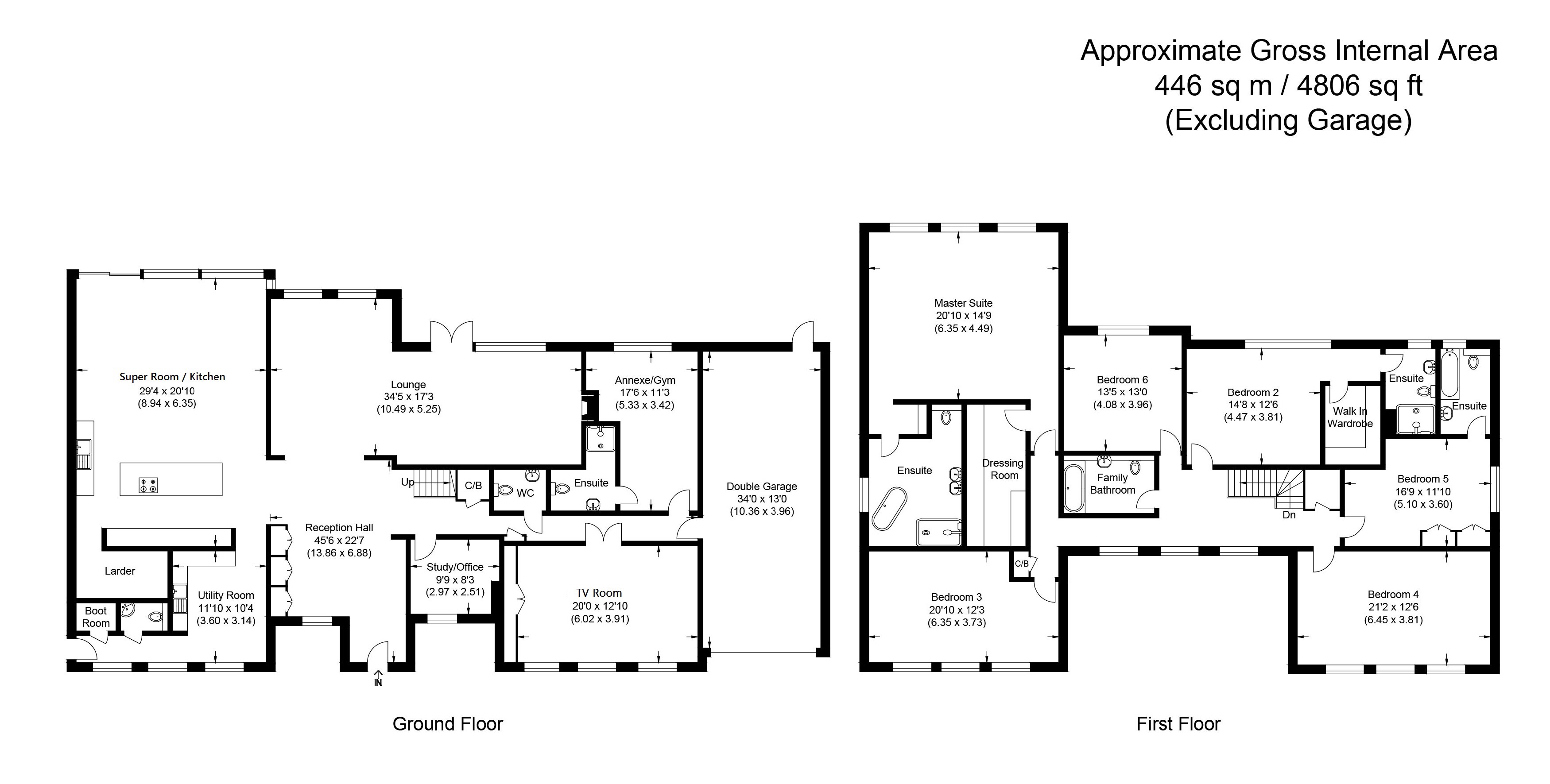 7 Bedrooms Detached house for sale in Brookmans Avenue, Brookmans Park, Hertfordshire AL9