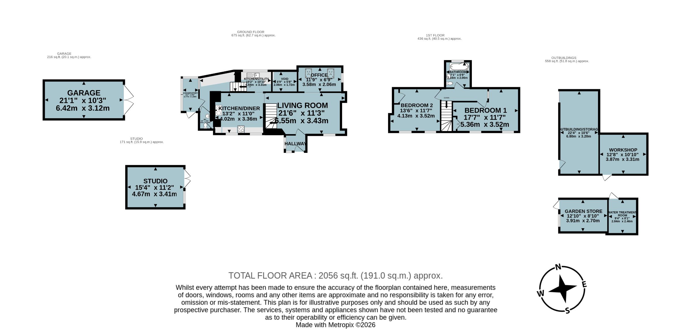 Lower Ranscombe Farm, Lynton floorplan