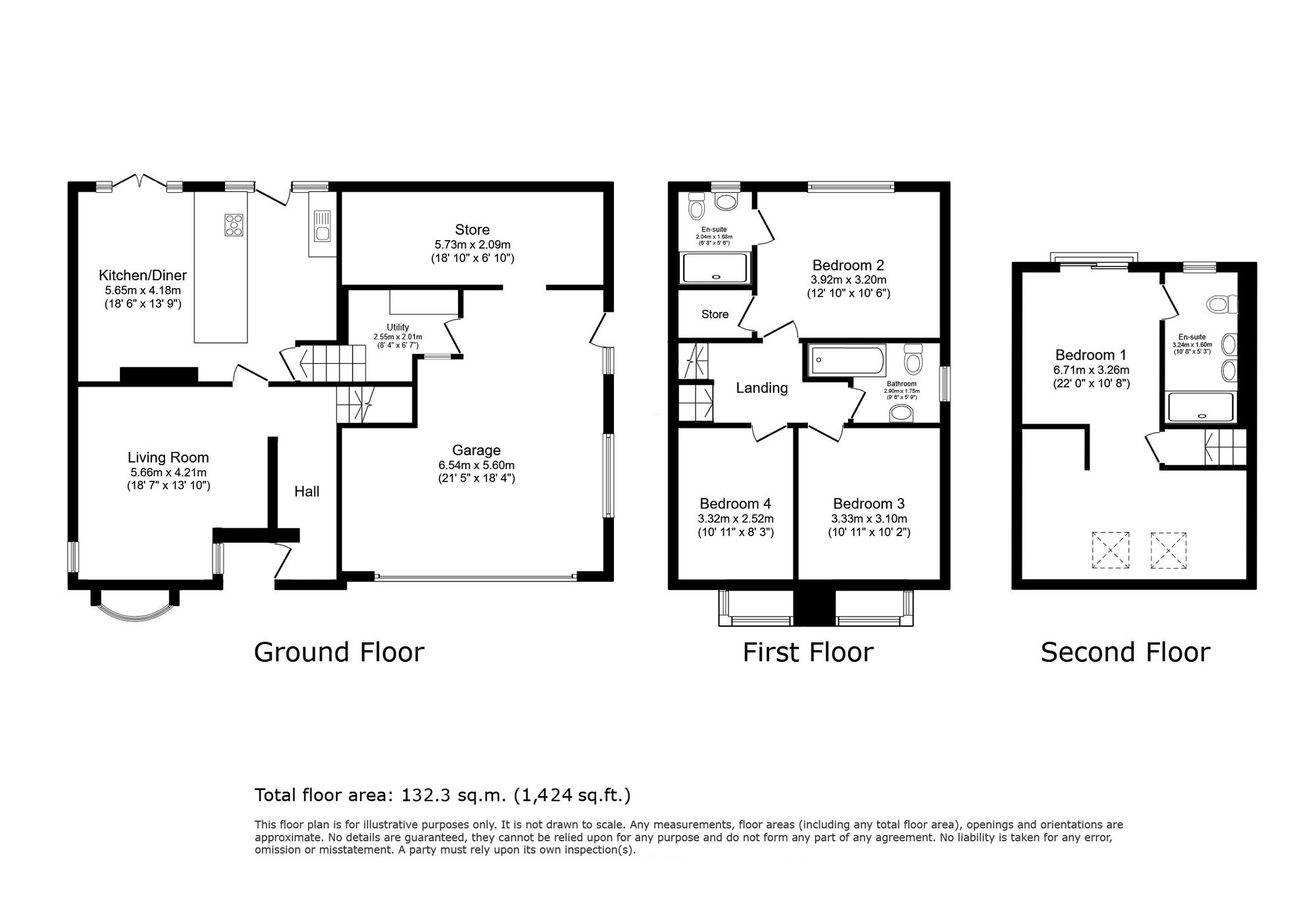 17 Hall Rise, Leeds floorplan