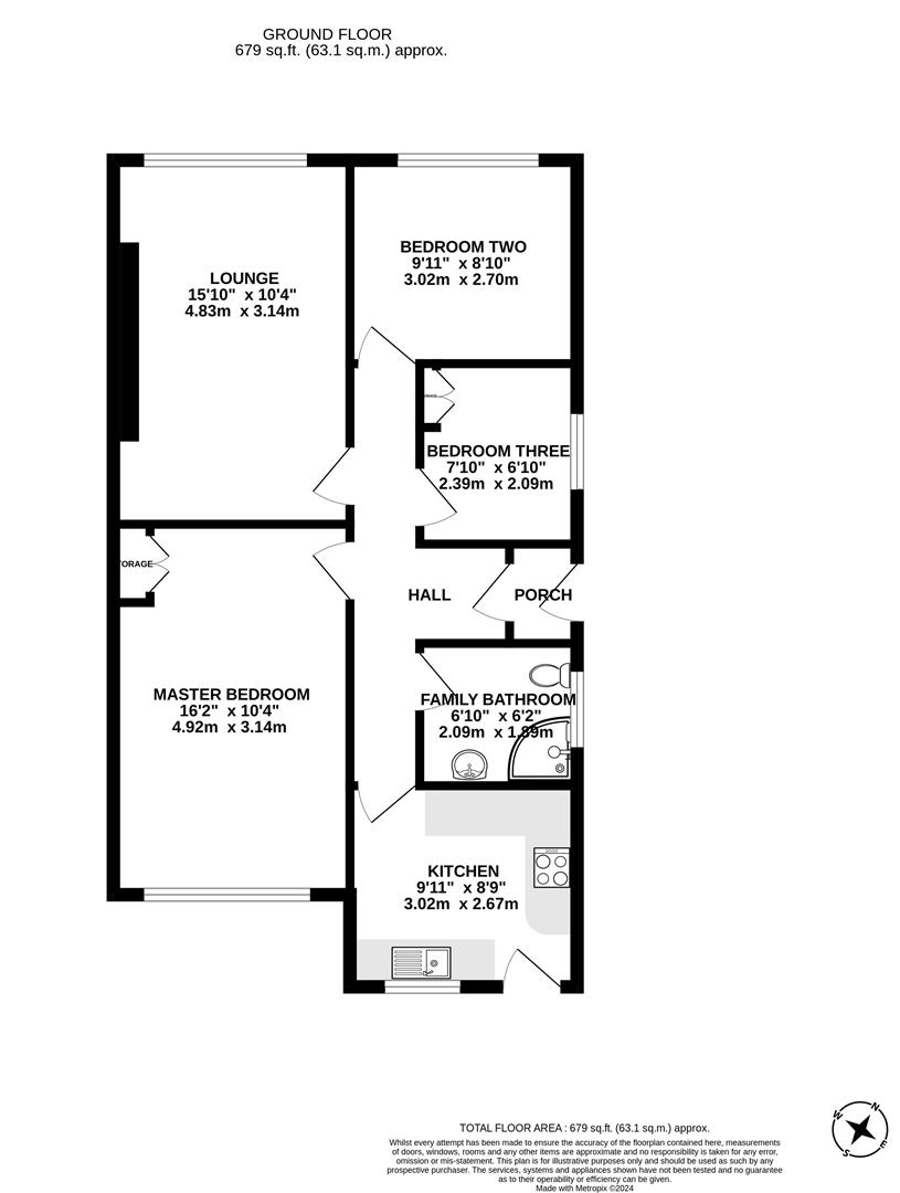 Oban Crescent, Ribbleton, Preston PR1, 3 bedroom semidetached bungalow