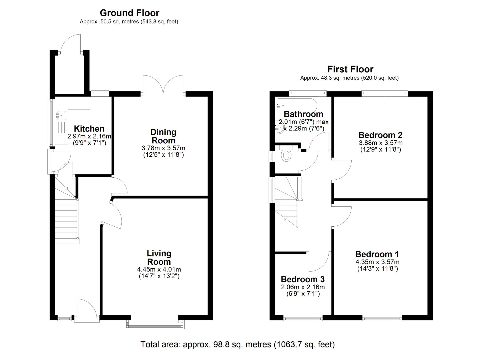 199, Kidmore Road, Reading floorplan