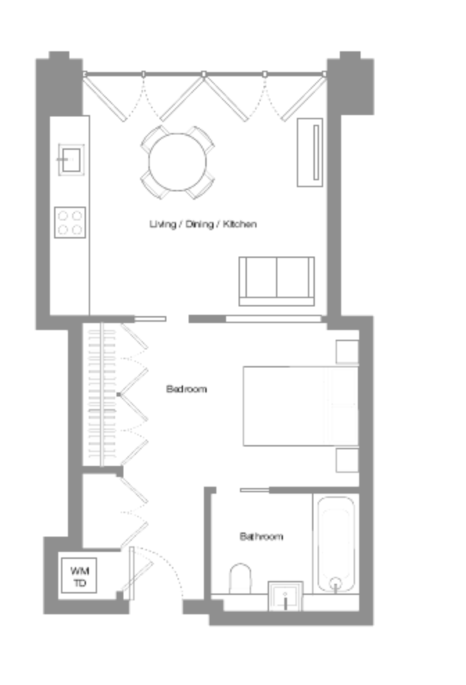 1 Bedrooms Flat to rent in 55 Victoria Street, Westminster, London SW1H