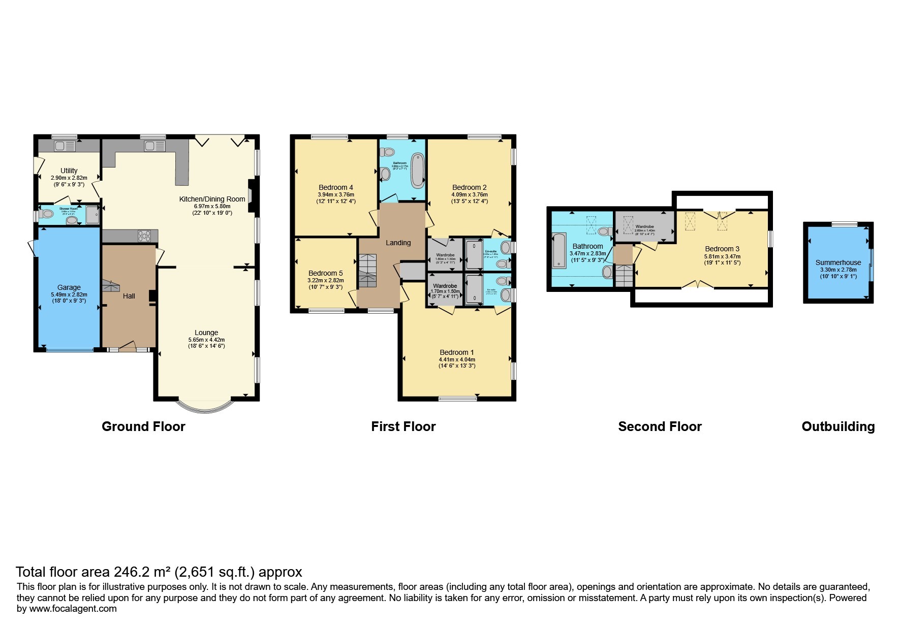 59, Low Road, Barrowby, Grantham floorplan