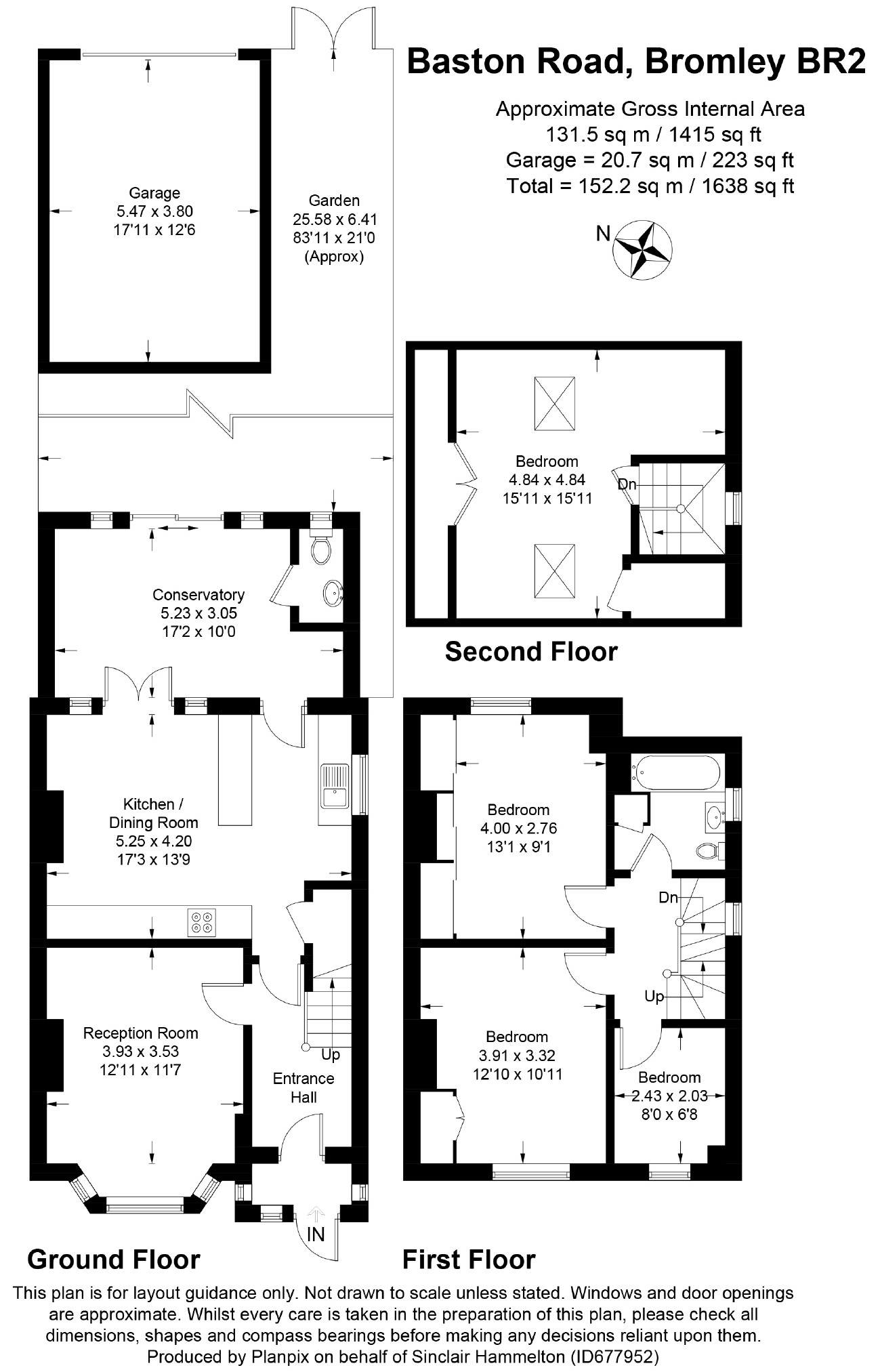 Baston Road, Bromley, Kent BR2, 4 bedroom semidetached house for sale
