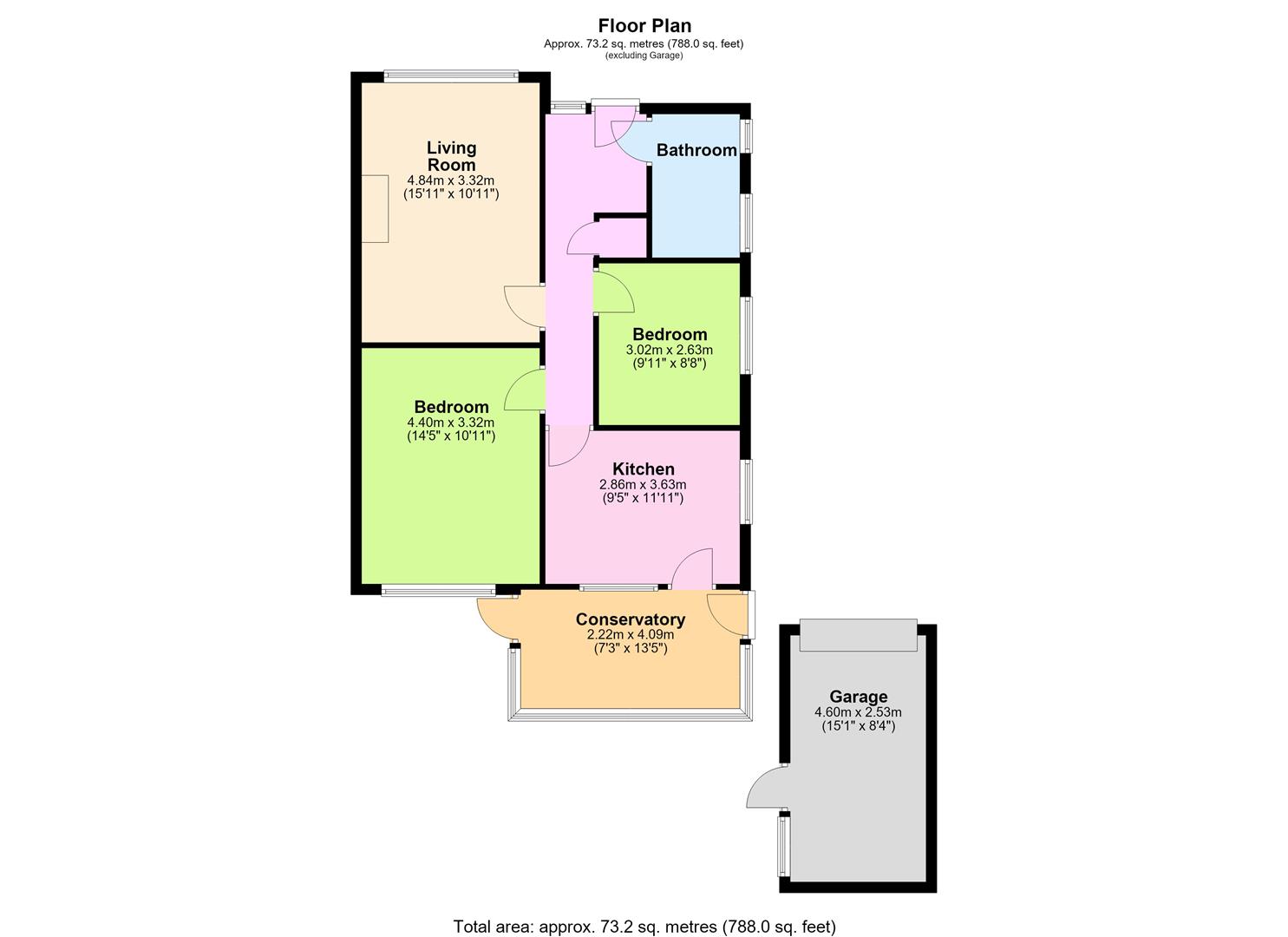 Ainsdale Close, Worthing floorplan