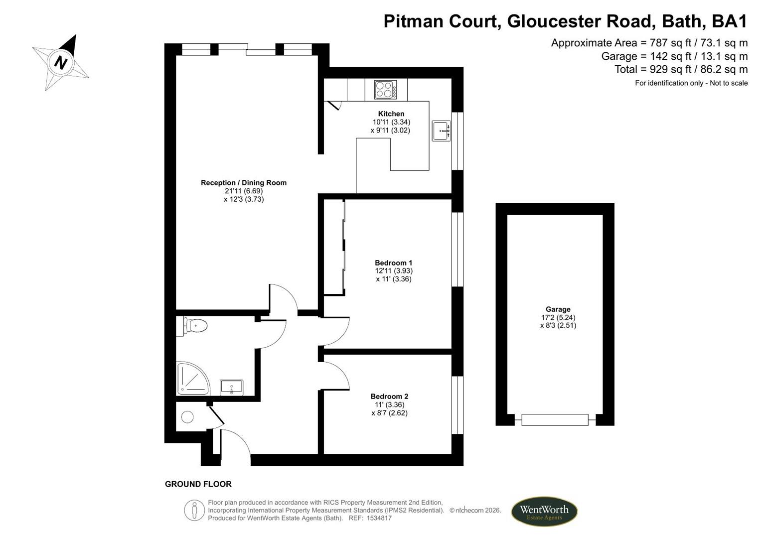 Gloucester Road, Bath floorplan