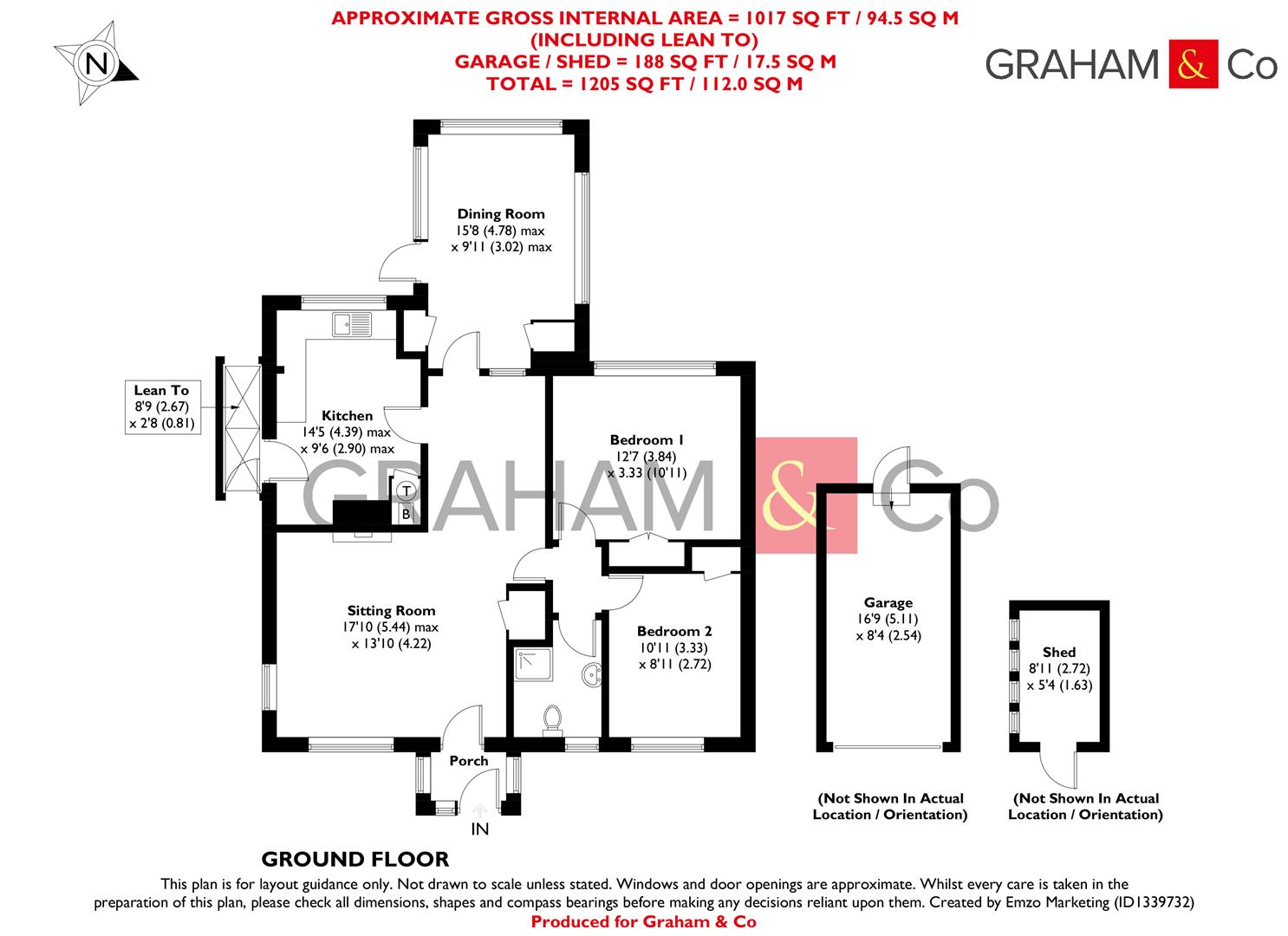 Kiln Green, Winchester floorplan