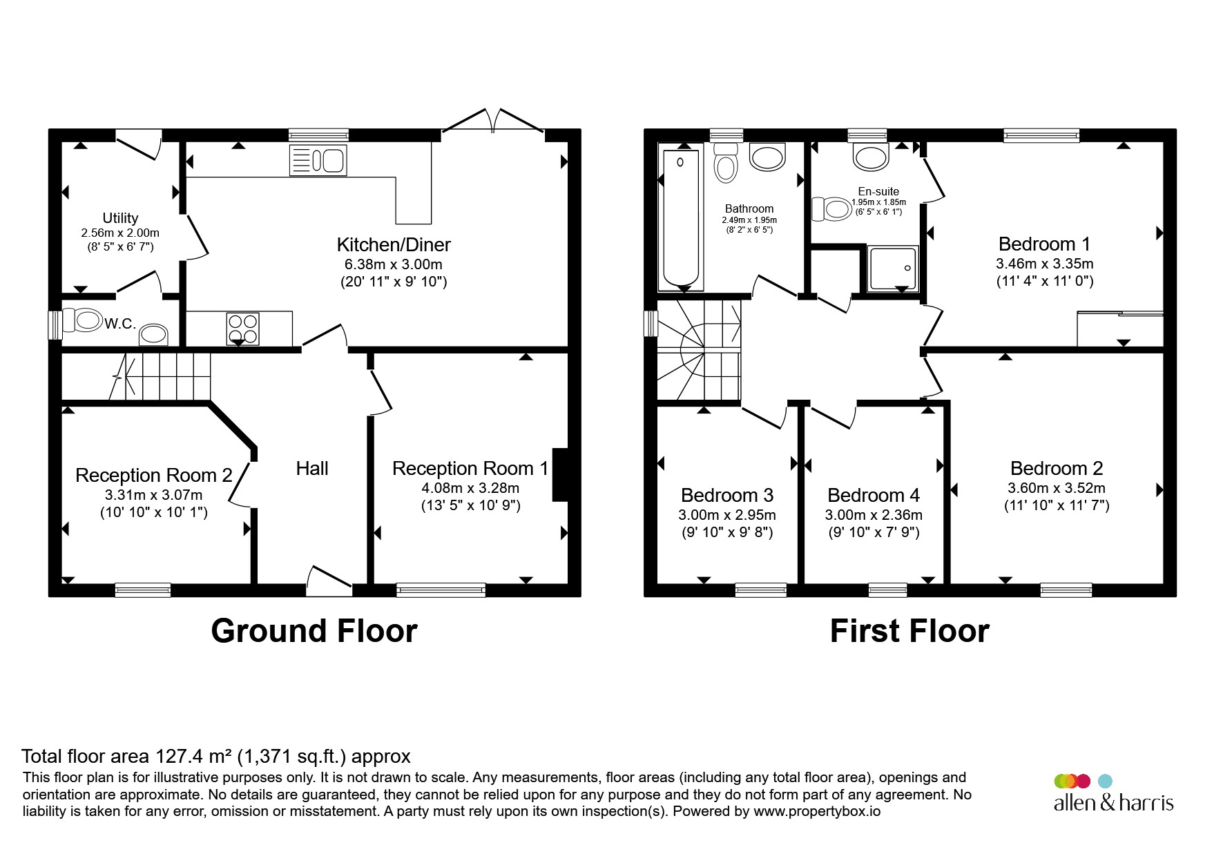 37, Llys Illtern, Cardiff floorplan