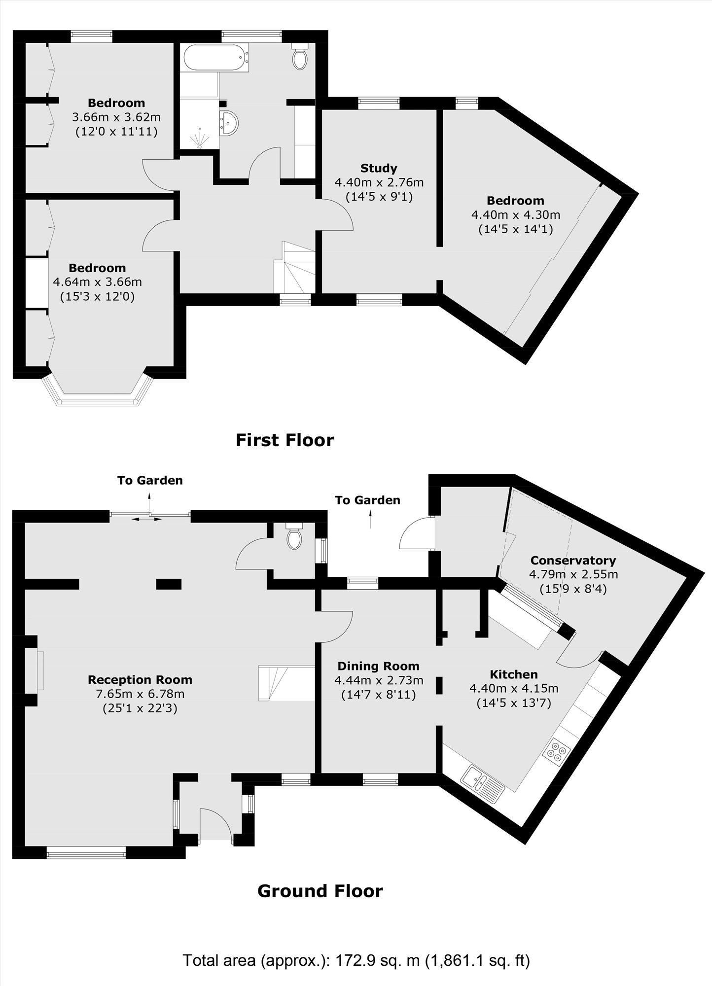 37, Glenburnie Road, London floorplan