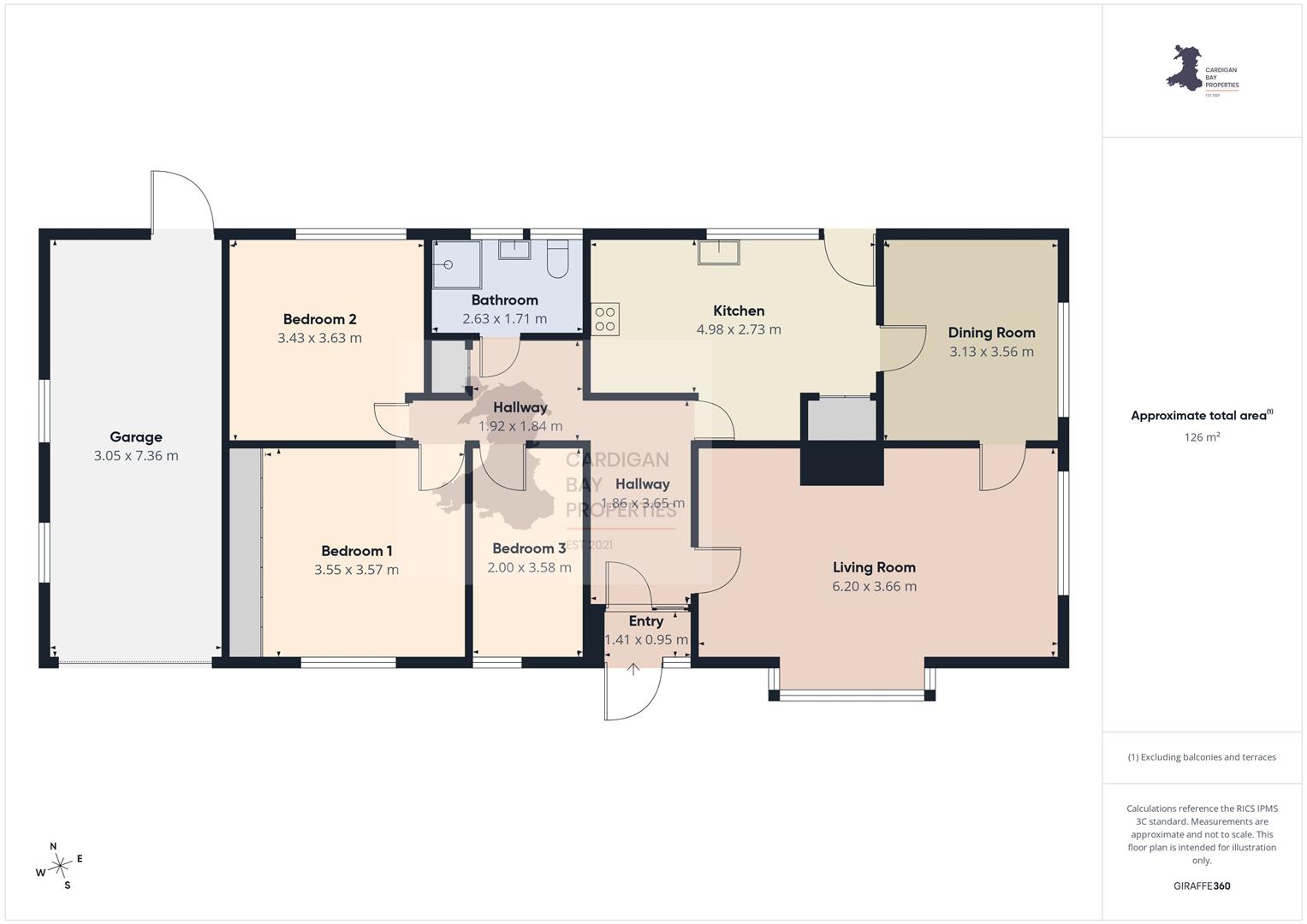 Windsor View, Llangoedmor, Cardigan floorplan