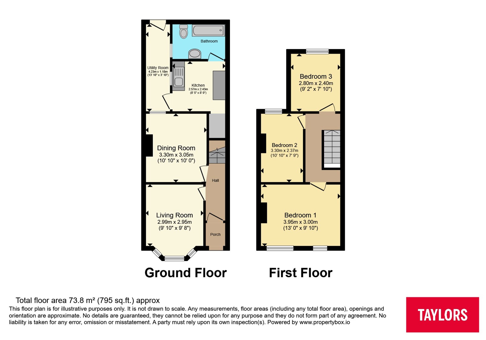 49, Gratton Road, Bedfordshire floorplan