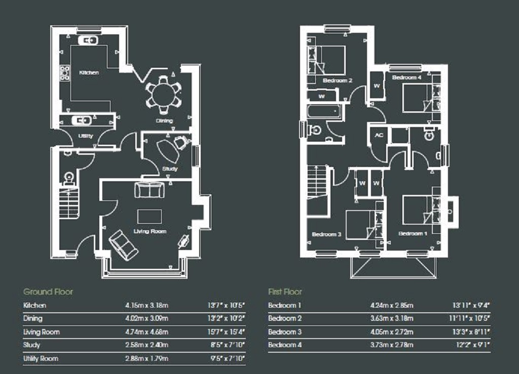 Plot 23, Roundwell Park, Maidstone floorplan