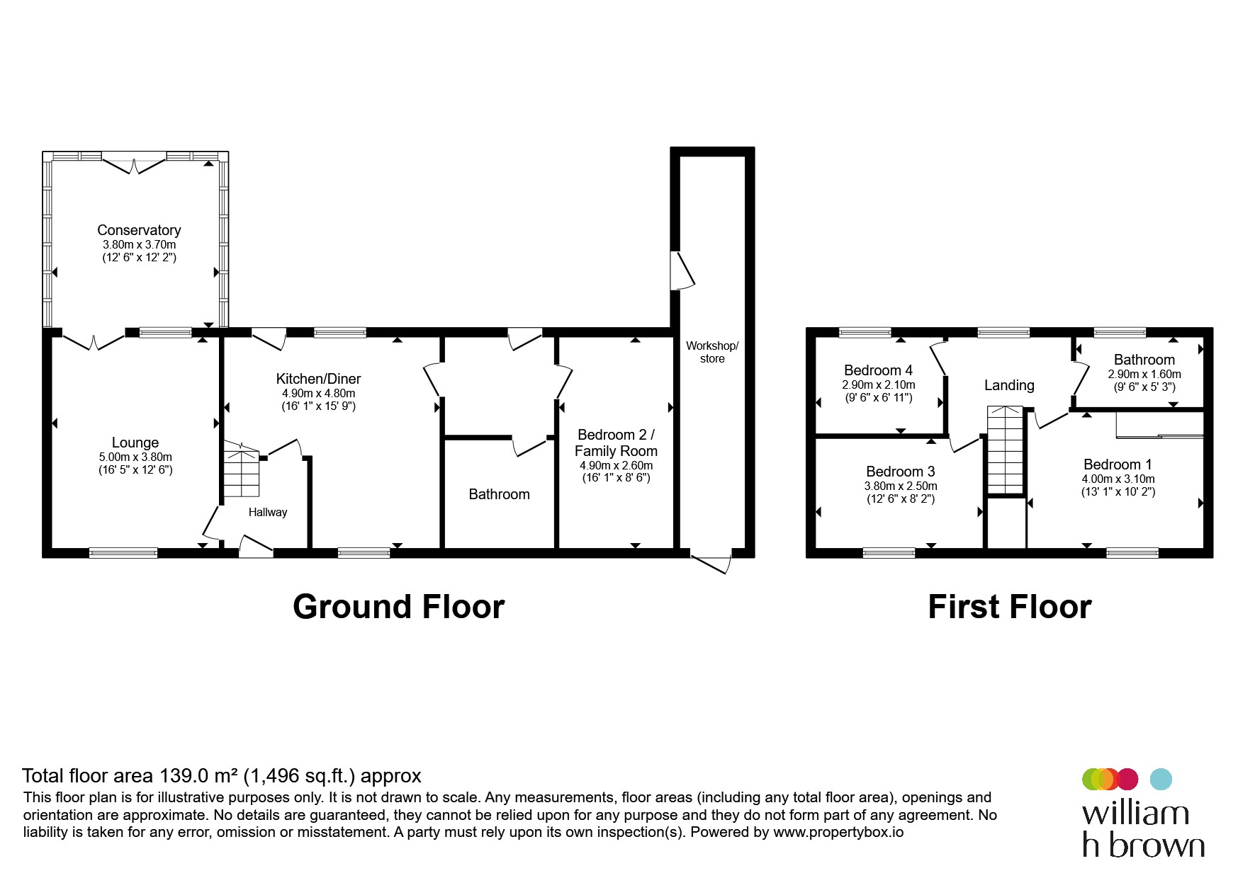 10, The Woodlands, Kettering floorplan