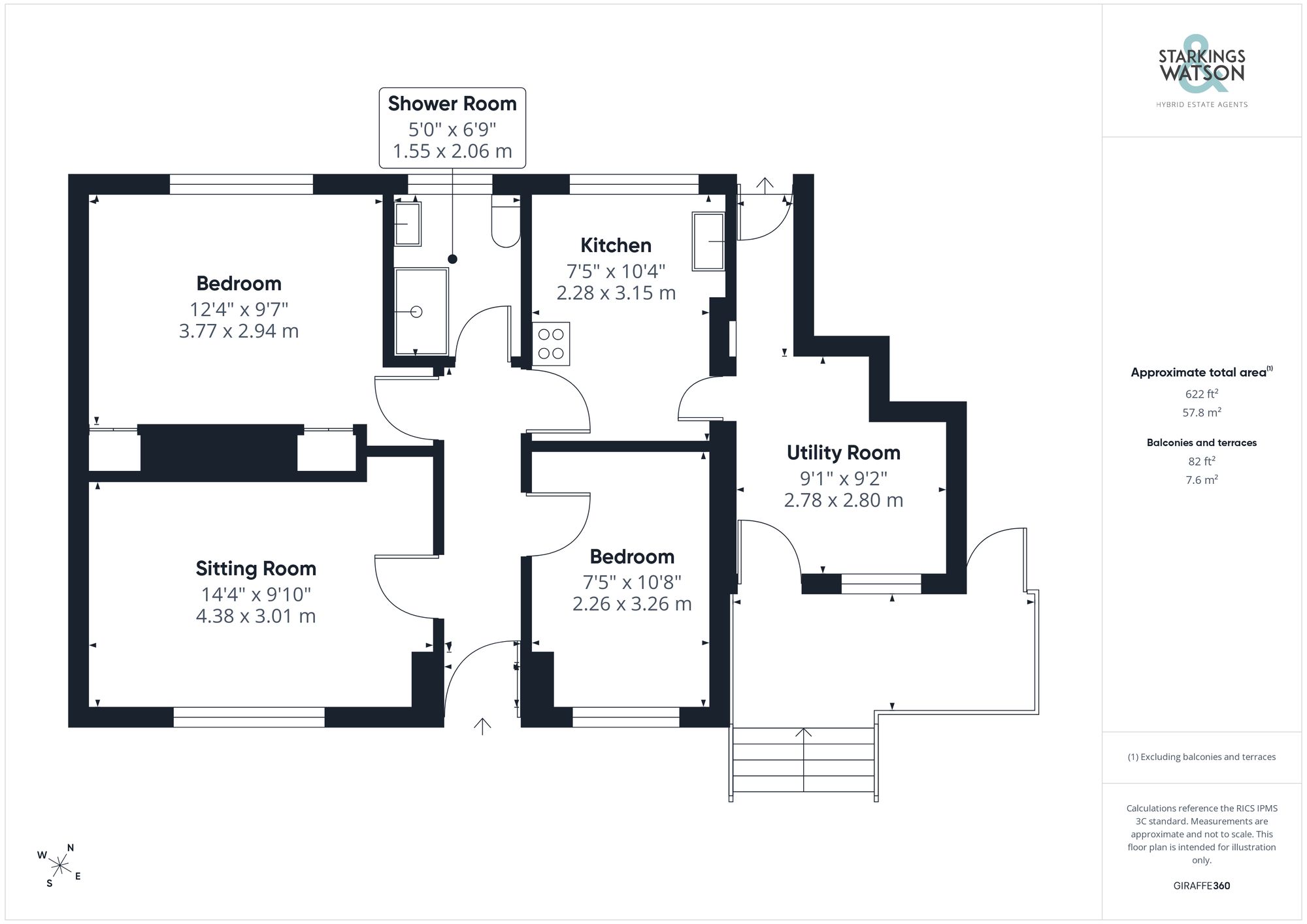 5 The Crescent, Norwich floorplan