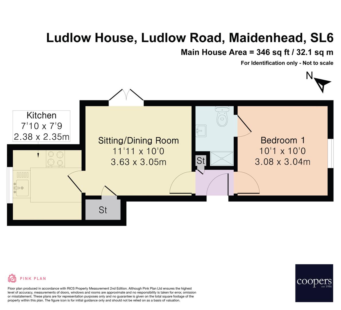 6 Ludlow House, Ludlow Road, Maidenhead floorplan