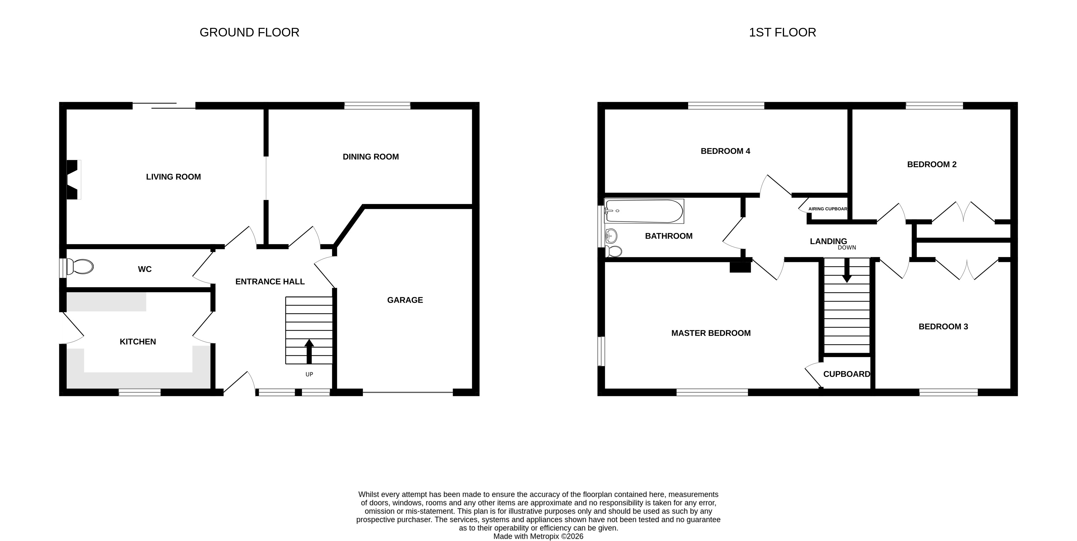 Keeble Close, Colchester floorplan