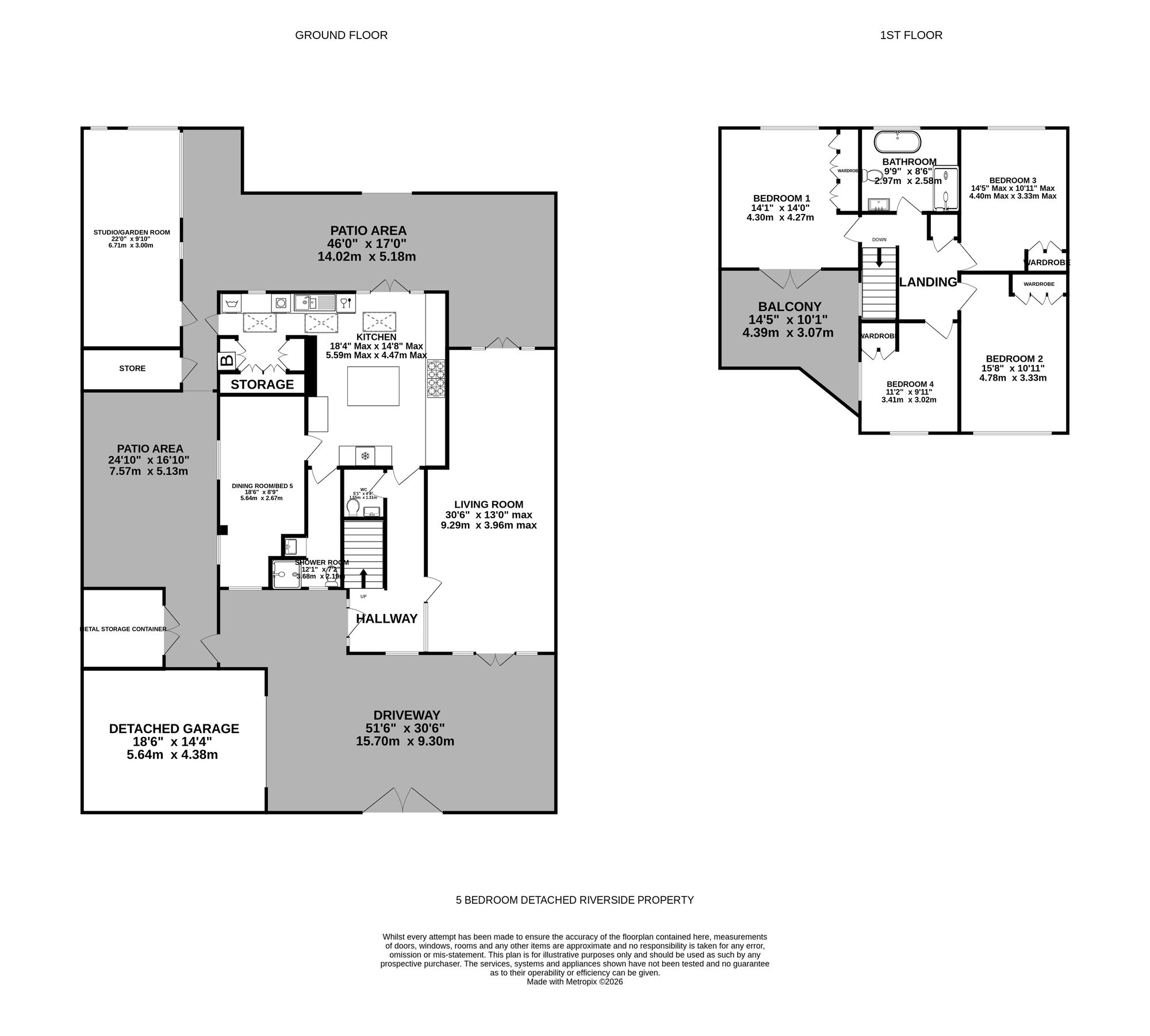 Woodstock Sea Road, Winchelsea floorplan