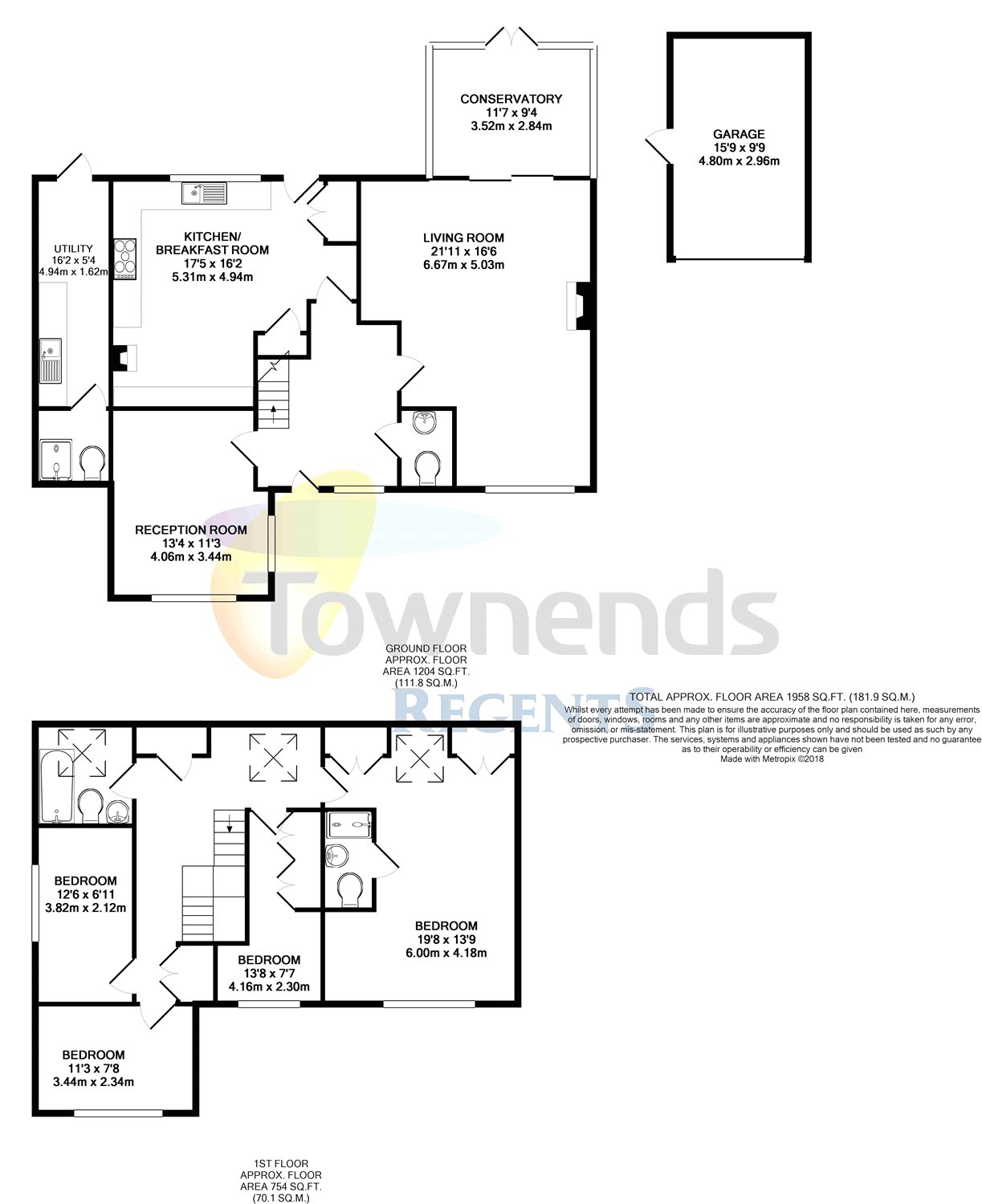 4 Bedrooms Detached house for sale in Dolphin Court North, Staines-Upon-Thames, Surrey TW18