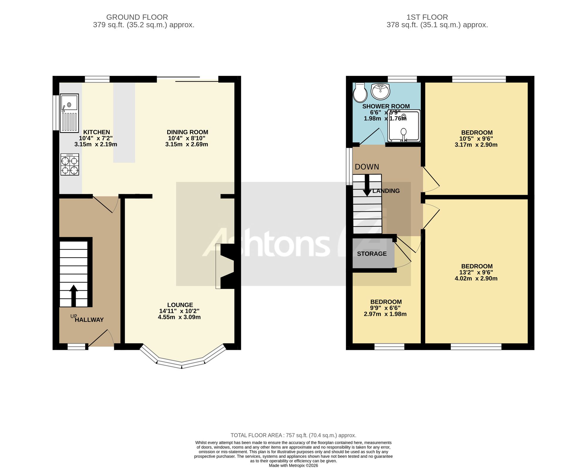 71 Victoria Road, Wigan floorplan