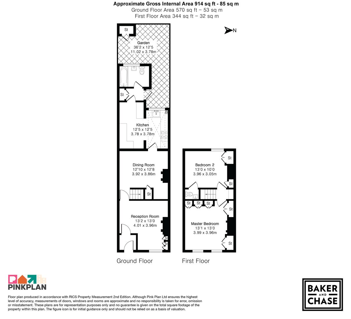 30, Chase Side, Enfield floorplan