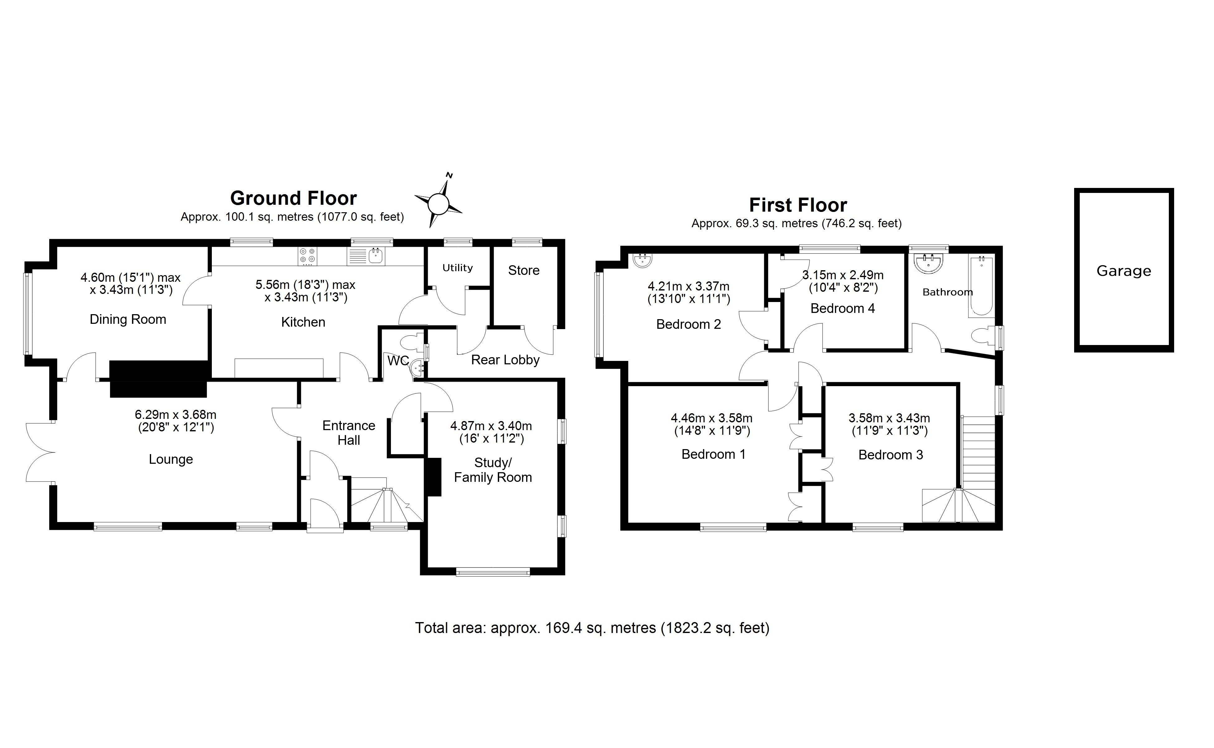 Old Lane House,, Old Lane, Hertfordshire floorplan