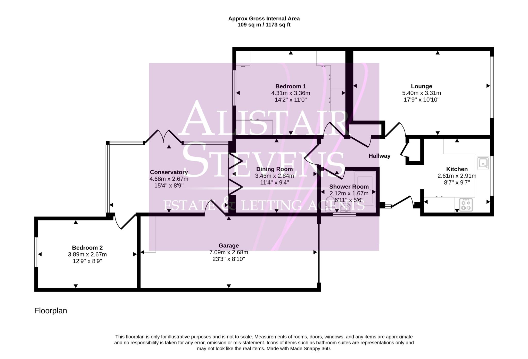 43, Lindale Avenue, Oldham floorplan