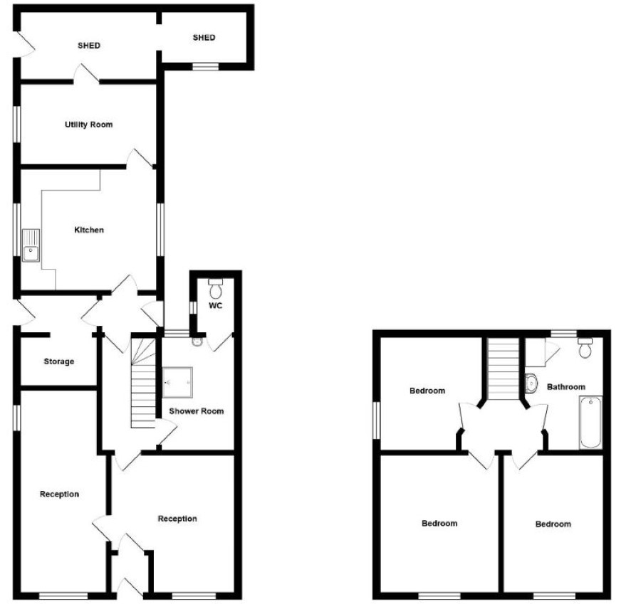 3 Bedrooms Detached house for sale in 66 King Street, Brynmawr, Blaenau Gwent NP23