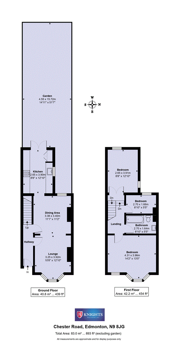 16, Chester Road, London floorplan