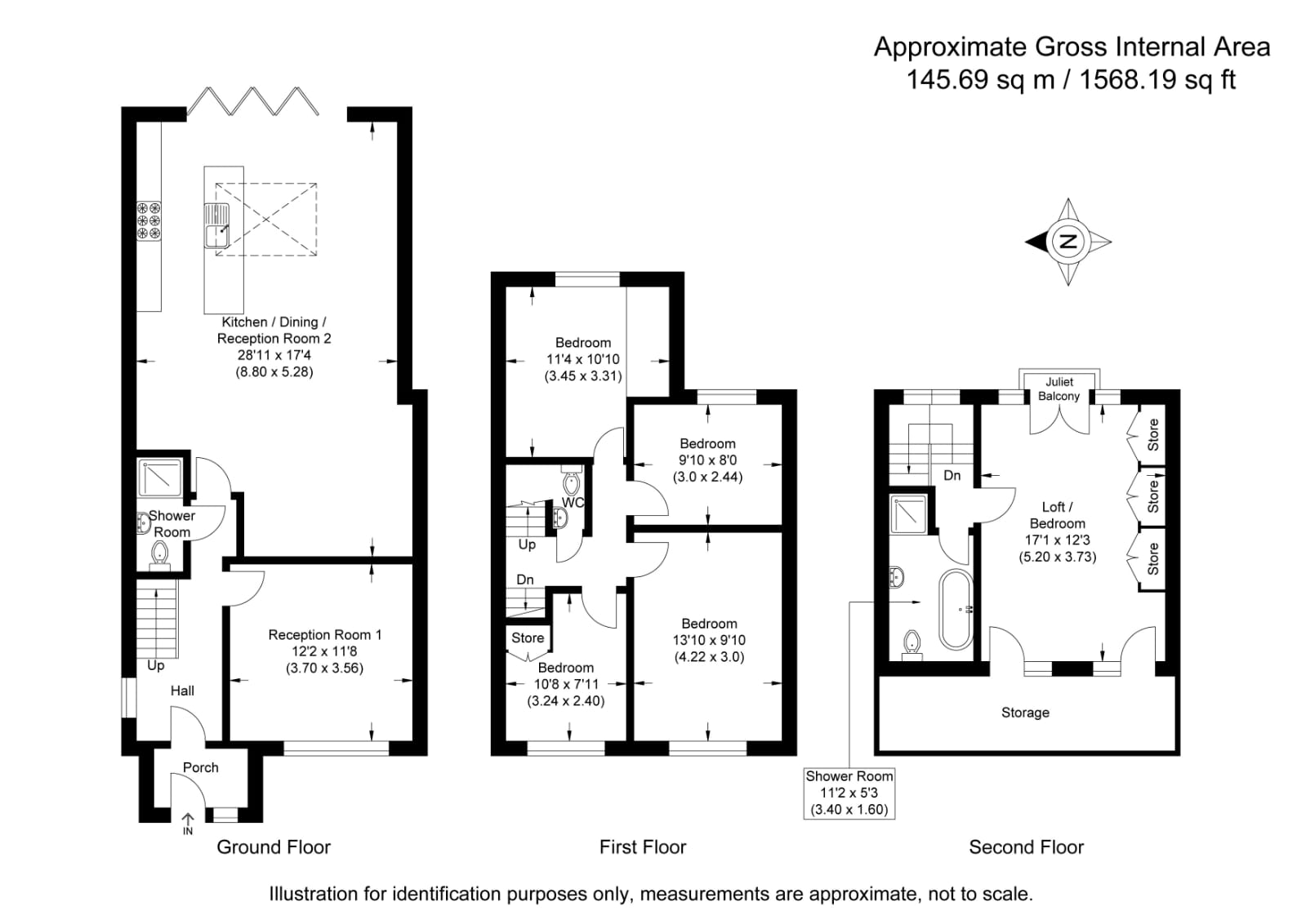 18, Bradfield Drive, Essex floorplan