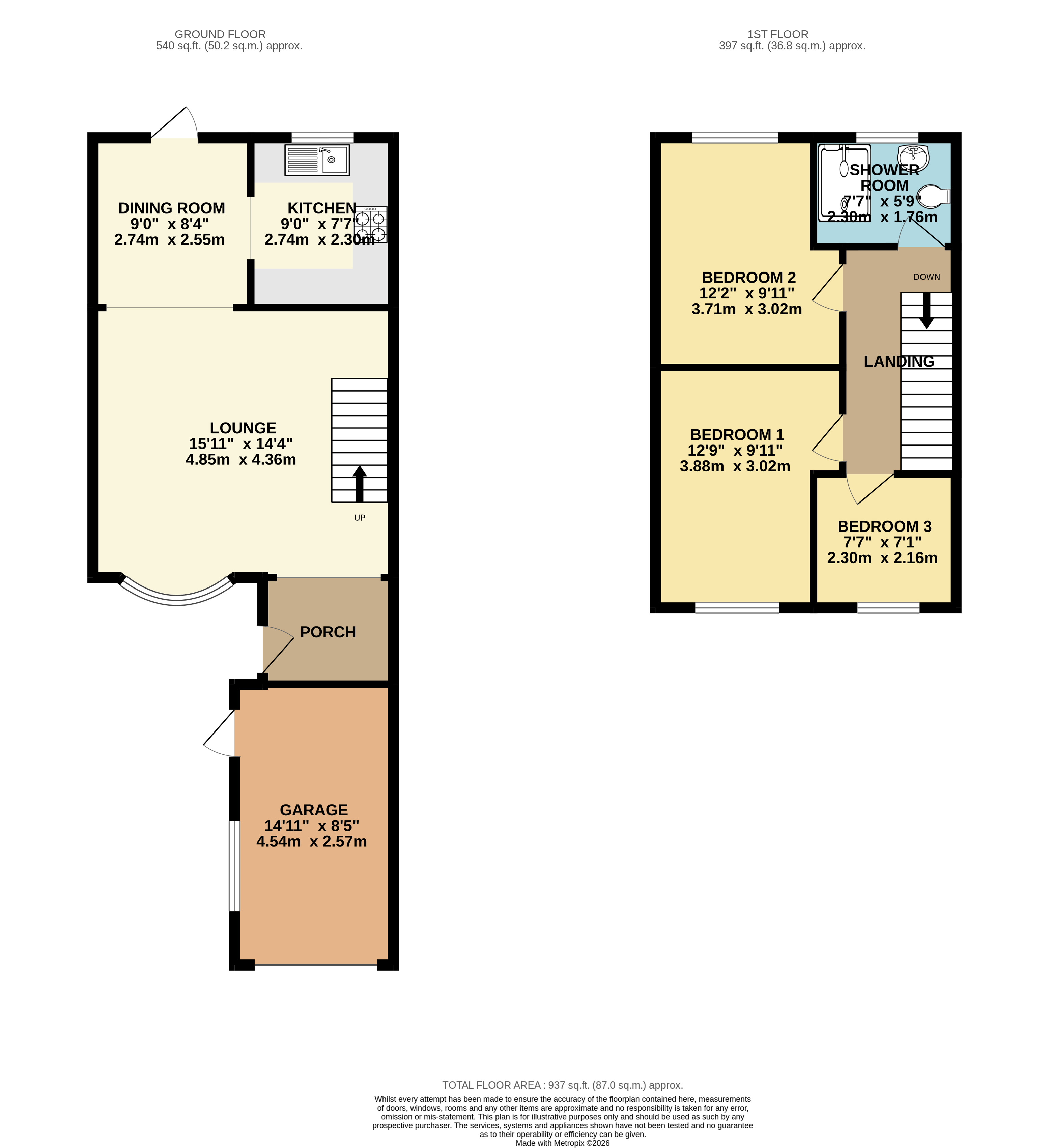 4, Eton Close, Lincoln floorplan