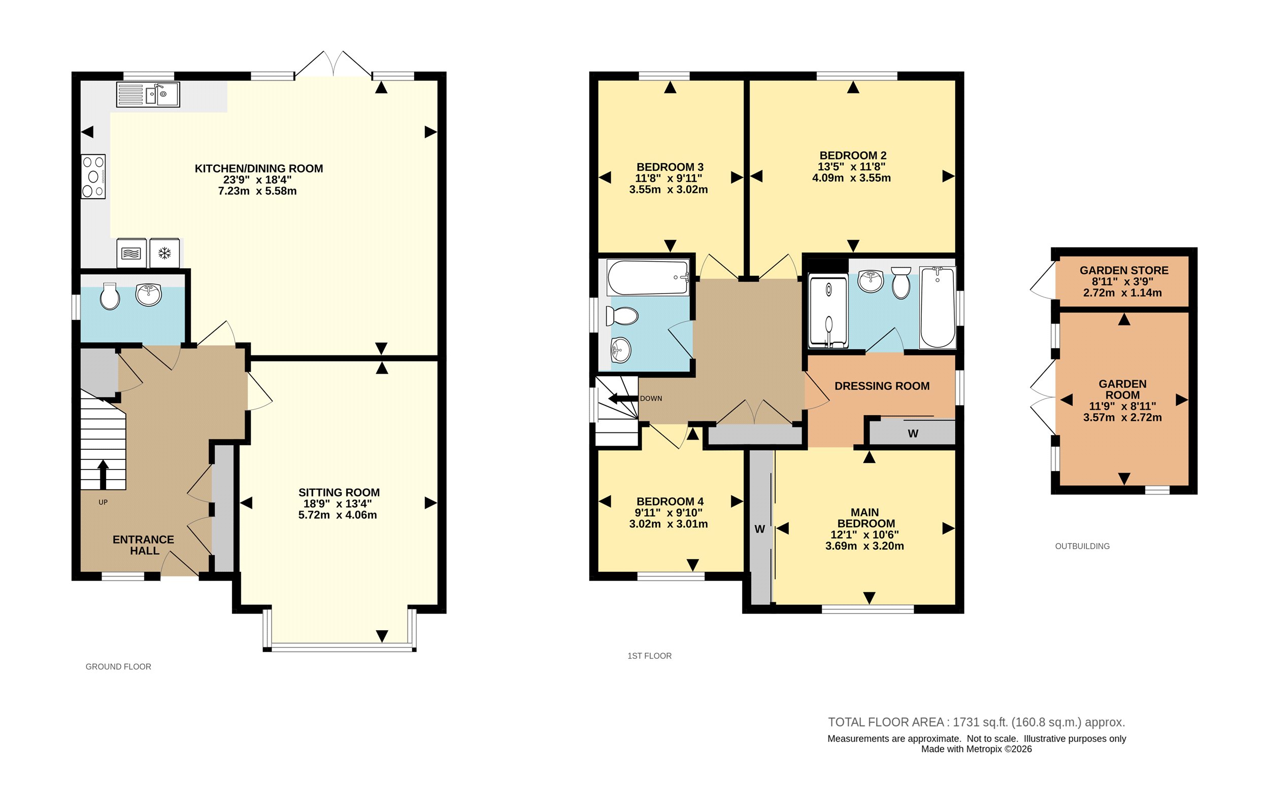 Clarence Mews, Surrey floorplan