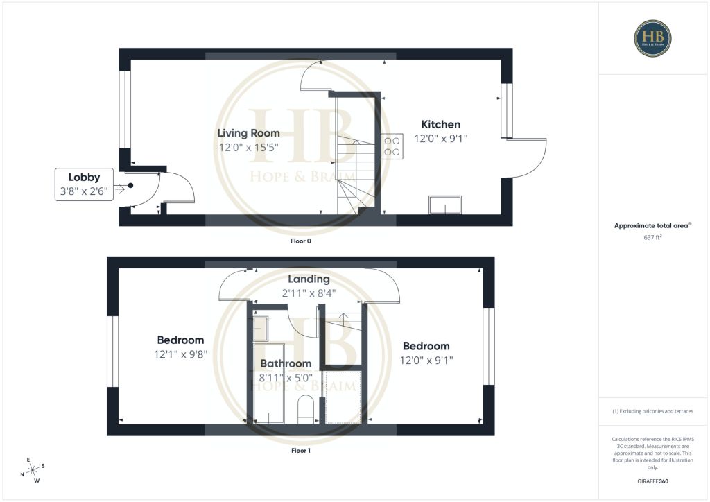 50, Queens Drive, North Yorkshire floorplan