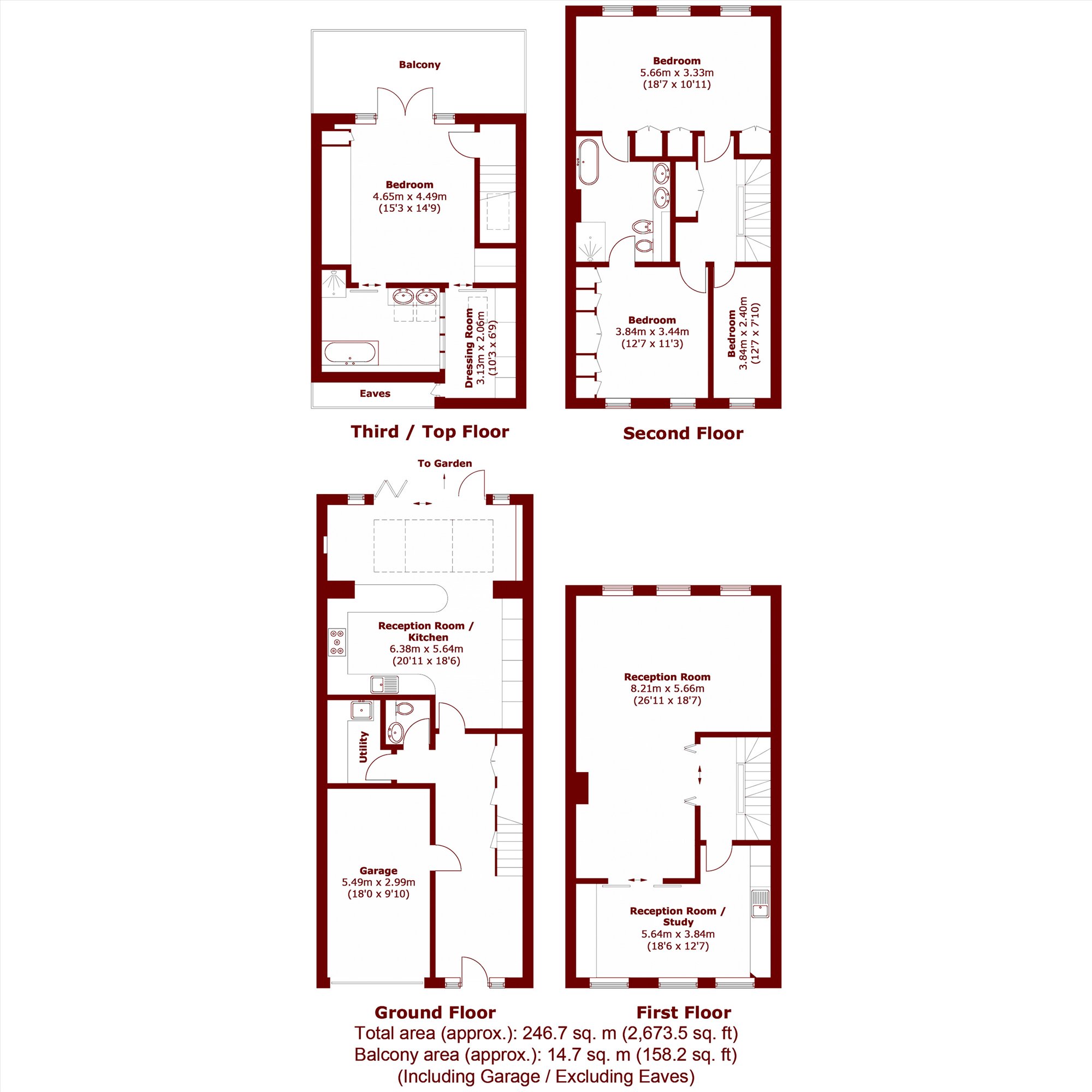 Somerset Square, London floorplan